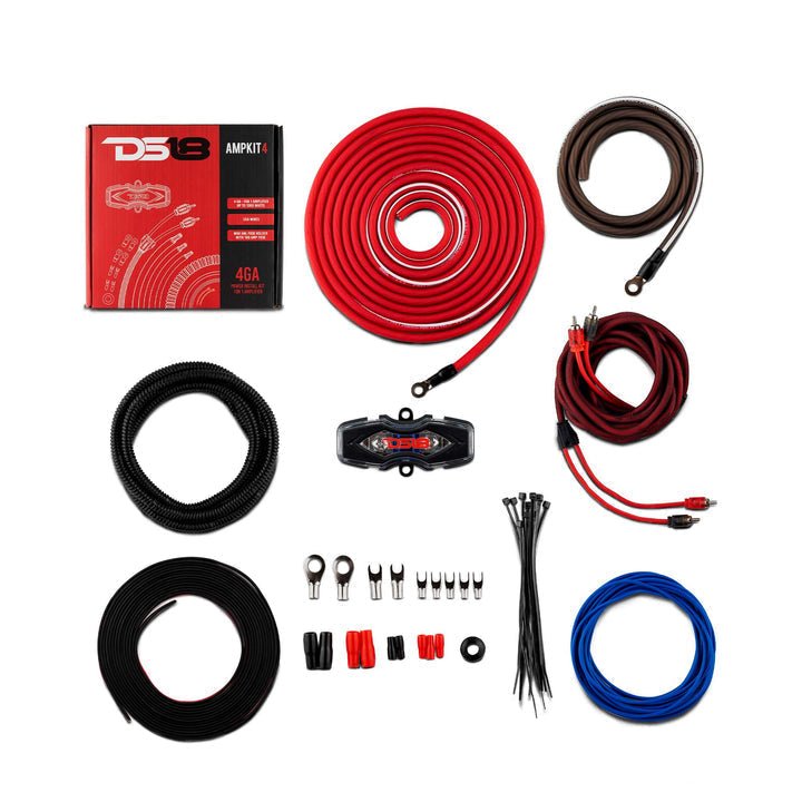 DS18 2015-2020 Chevy Colorado Crew and Extended Cab Front and Back Doors Speakers Better Upgrade/Replacement Package 1800 Watts