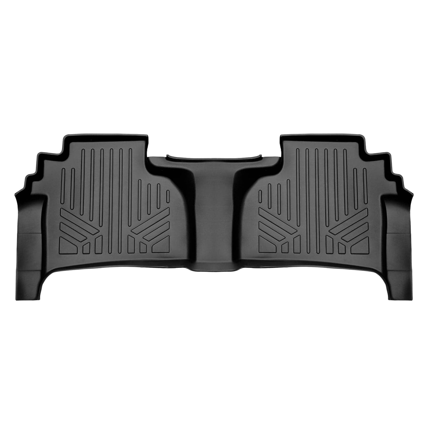 SMARTLINER Custom Fit Floor Liners For 2019-2026 Chevrolet Silverado 1500 Double Cab with Carpet Flooring and 1st Row Bench Seat with OTH Coverage (with 2nd Row Under Seat Storage)