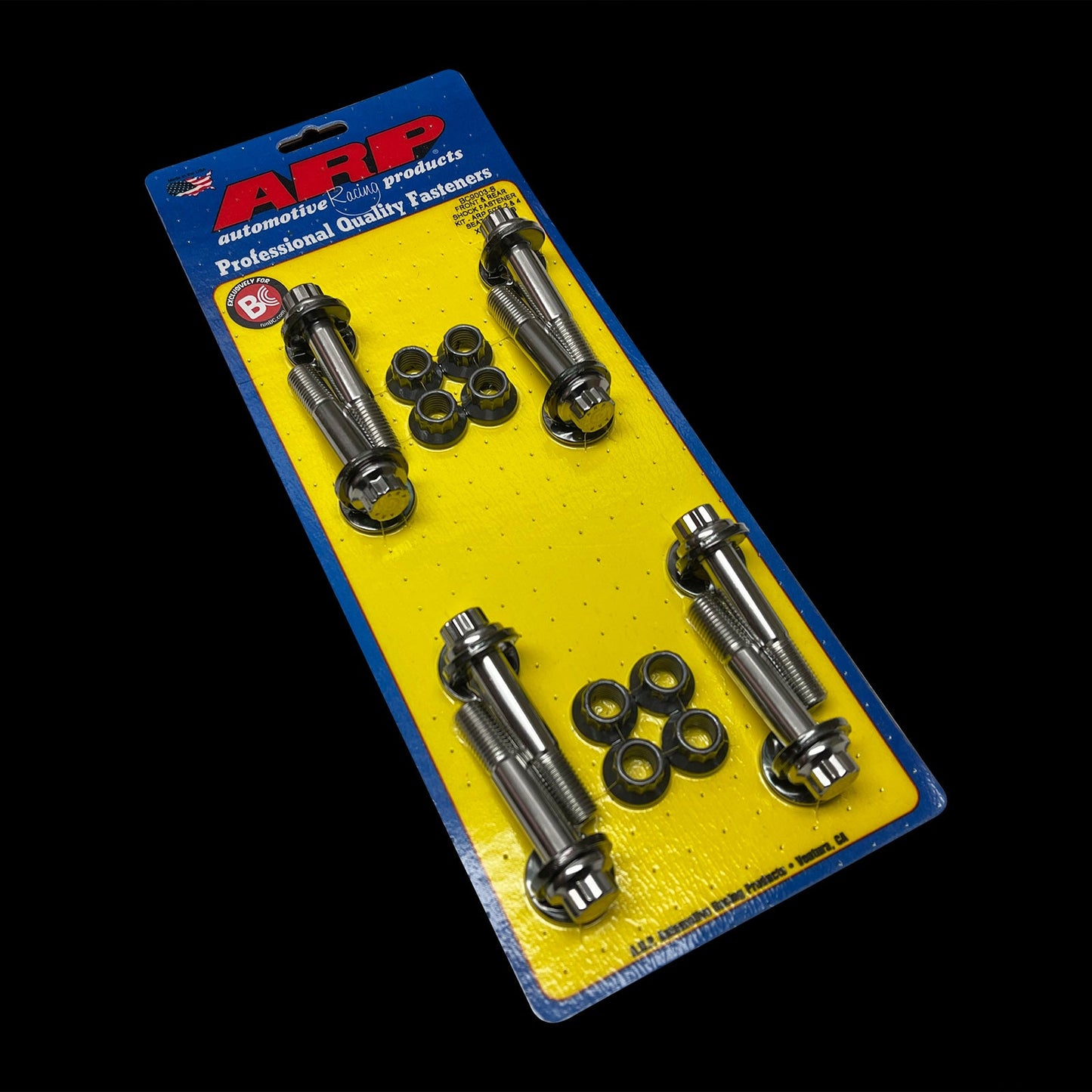 Brian Crower BC9003-S - ARP Polaris RZR XP Turbo-S Front and Rear Shock Fastener Kit