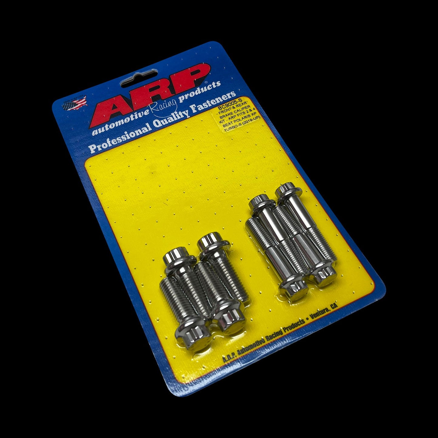 Brian Crower BC9005-S - ARP Polaris RZR XP Turbo-S Front and Rear Brake Caliper Kit