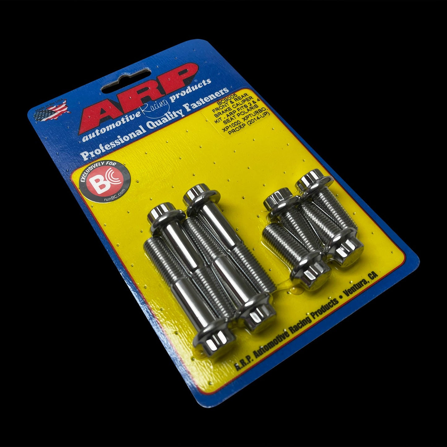 Brian Crower BC9005 - ARP Polaris RZR XP1000, XP Turbo, ProXP Front and Rear Brake Caliper Kit