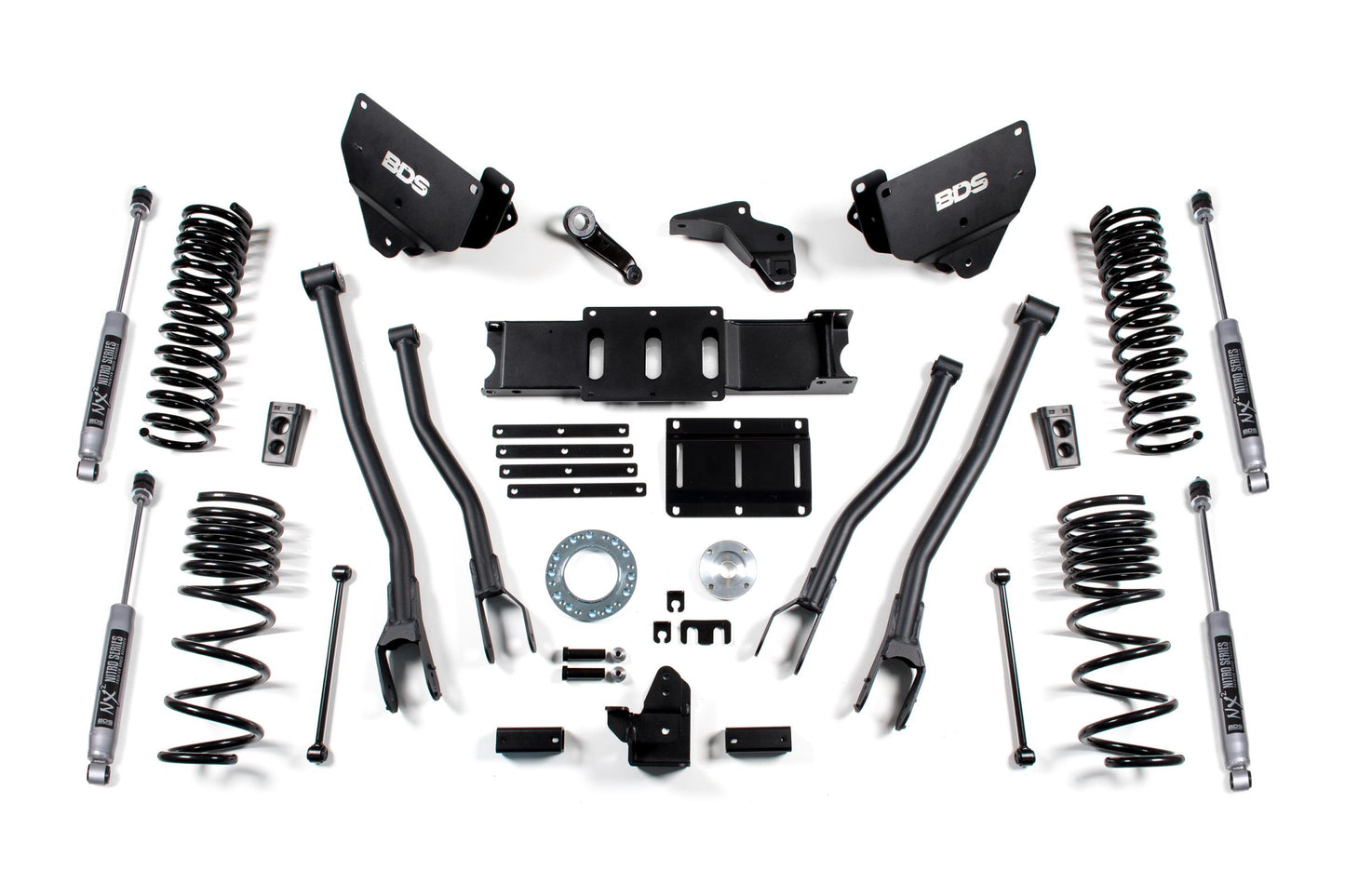 BDS SUSPENSION 6 Inch Lift Kit W/ 4-Link - Ram 2500 (14-18) 4WD - Diesel BDS1604FPE