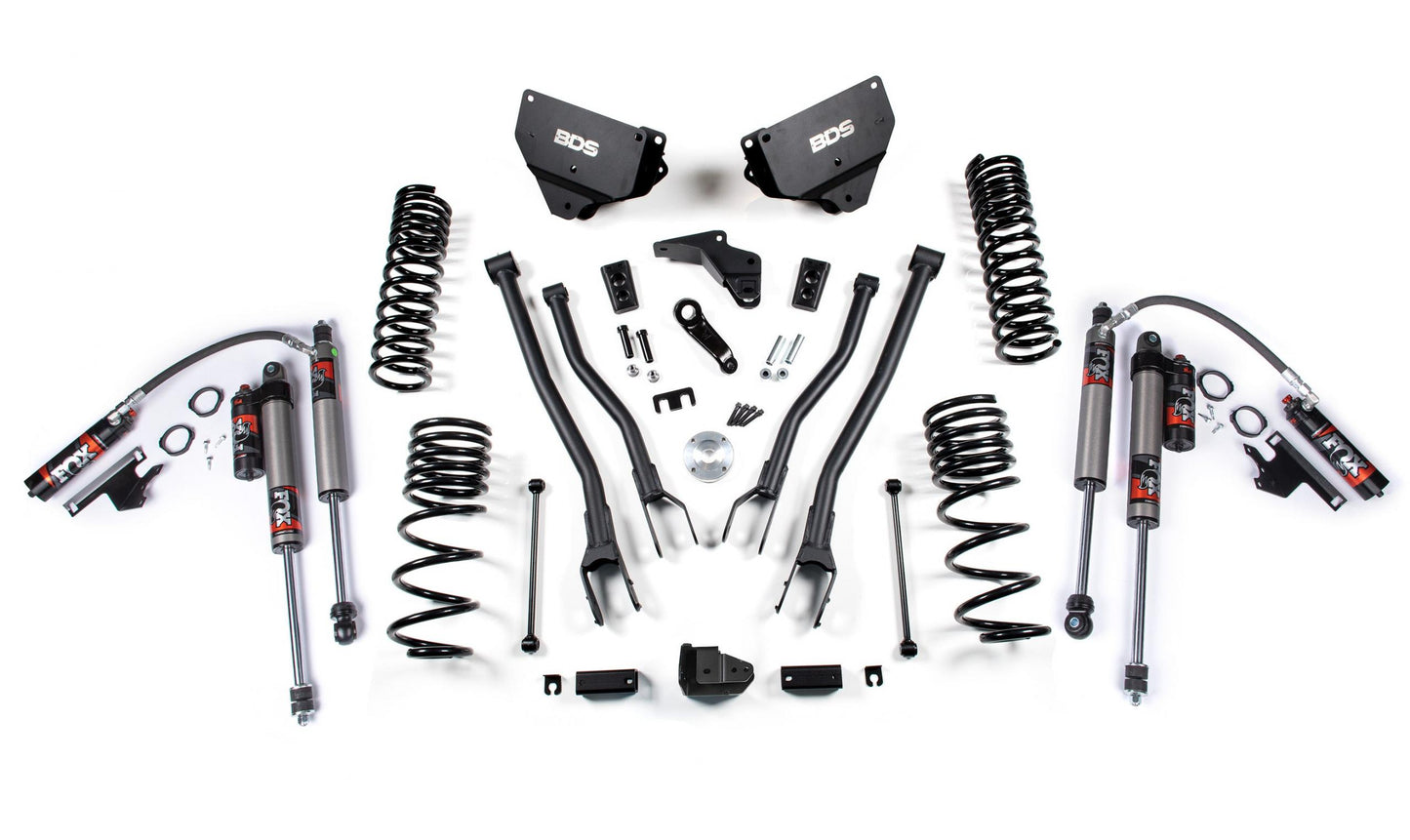 BDS SUSPENSION 4 Inch Lift Kit W/ 4-Link - Ram 2500 (14-18) 4WD - Gas BDS1611FPE