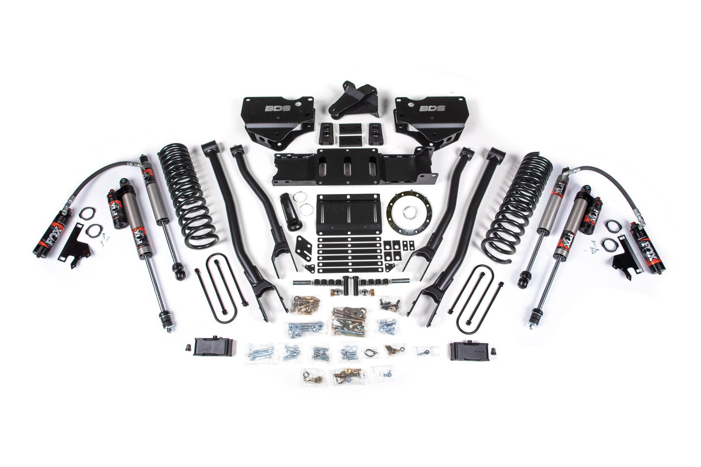 BDS SUSPENSION 4 Inch Lift Kit W/ 4-Link - Ram 3500 (19-23) 4WD - Diesel BDS1667FPE
