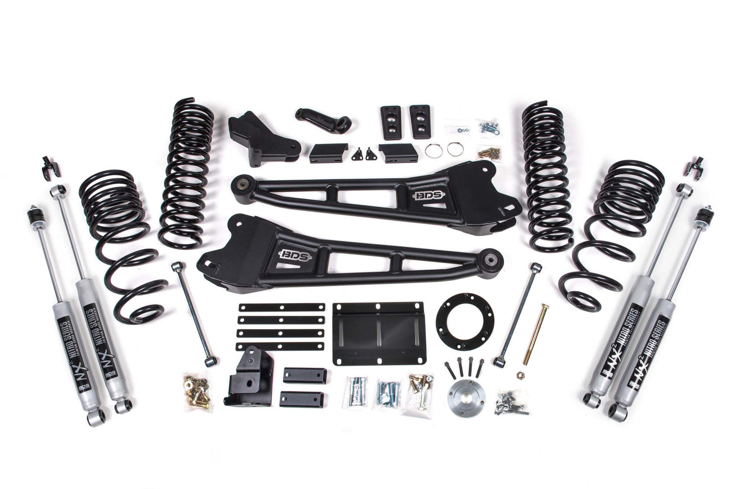 BDS SUSPENSION 6 Inch Lift Kit W/ Radius Arm - Ram 2500 (14-18) 4WD - Diesel BDS2100FPE