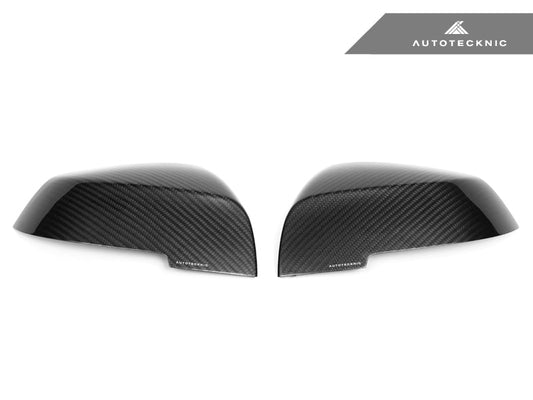 AutoTecknic Replacement Dry Carbon Mirror Covers - BMW E84 X1 | F20 1-Series | F22 2-Series | F30 3-Series | F32/ F36 4-Series | F87 M2