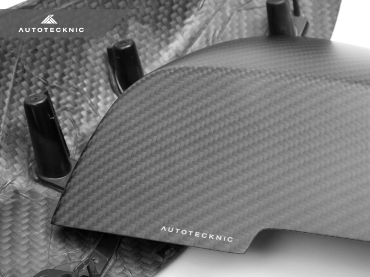 AutoTecknic Replacement Dry Carbon Mirror Covers - BMW E84 X1 | F20 1-Series | F22 2-Series | F30 3-Series | F32/ F36 4-Series | F87 M2