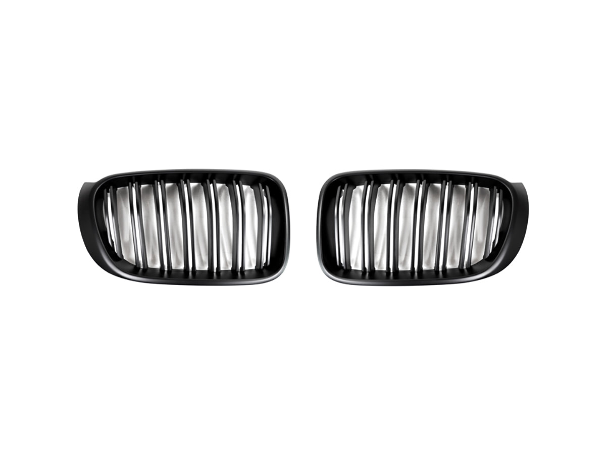 AutoTecknic Stealth Black Front Grille Set - F25 X3 LCI | F26 X4