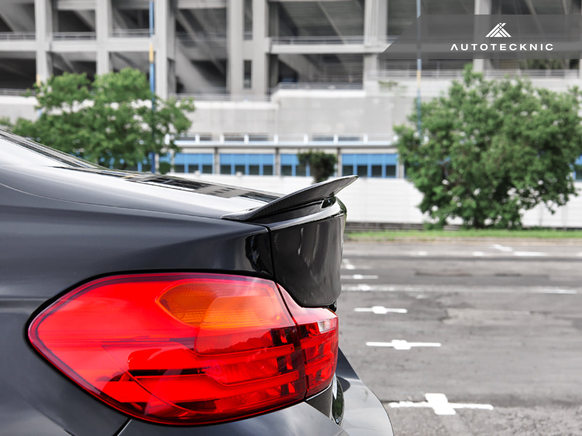 AutoTecknic Carbon Fiber Performante Trunk Spoiler - BMW F32 4-Series Coupe