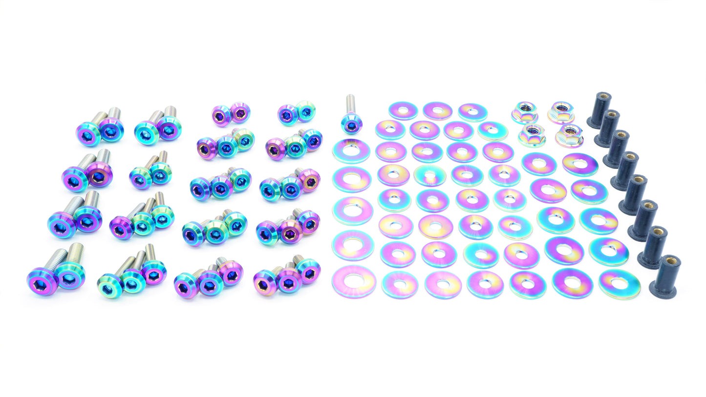 Stage 2 Titanium Hardware Engine Bay Kit - BMW F3X 335i (2012-2015)