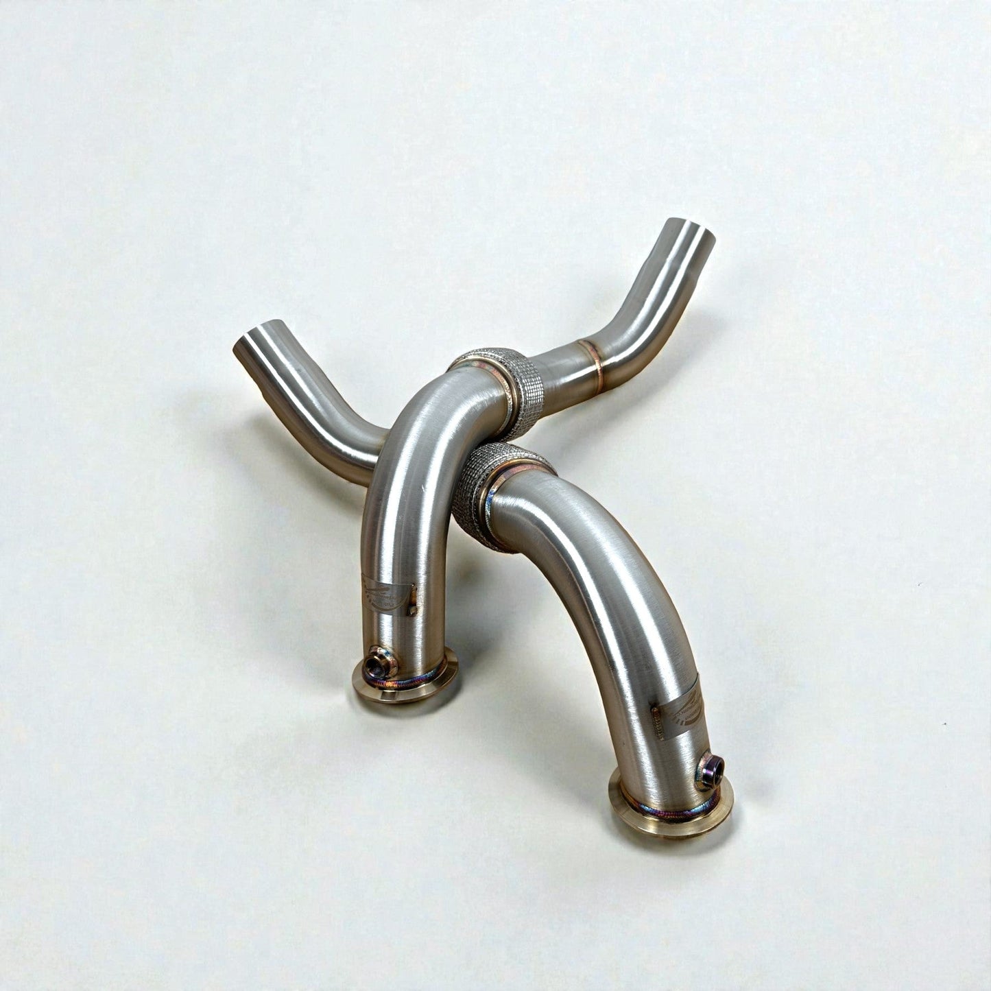 BMW N63 & N63TU Catless Race Downpipes for 550i, 650i, 750i, Alpina B6 B7 (F Chassis)