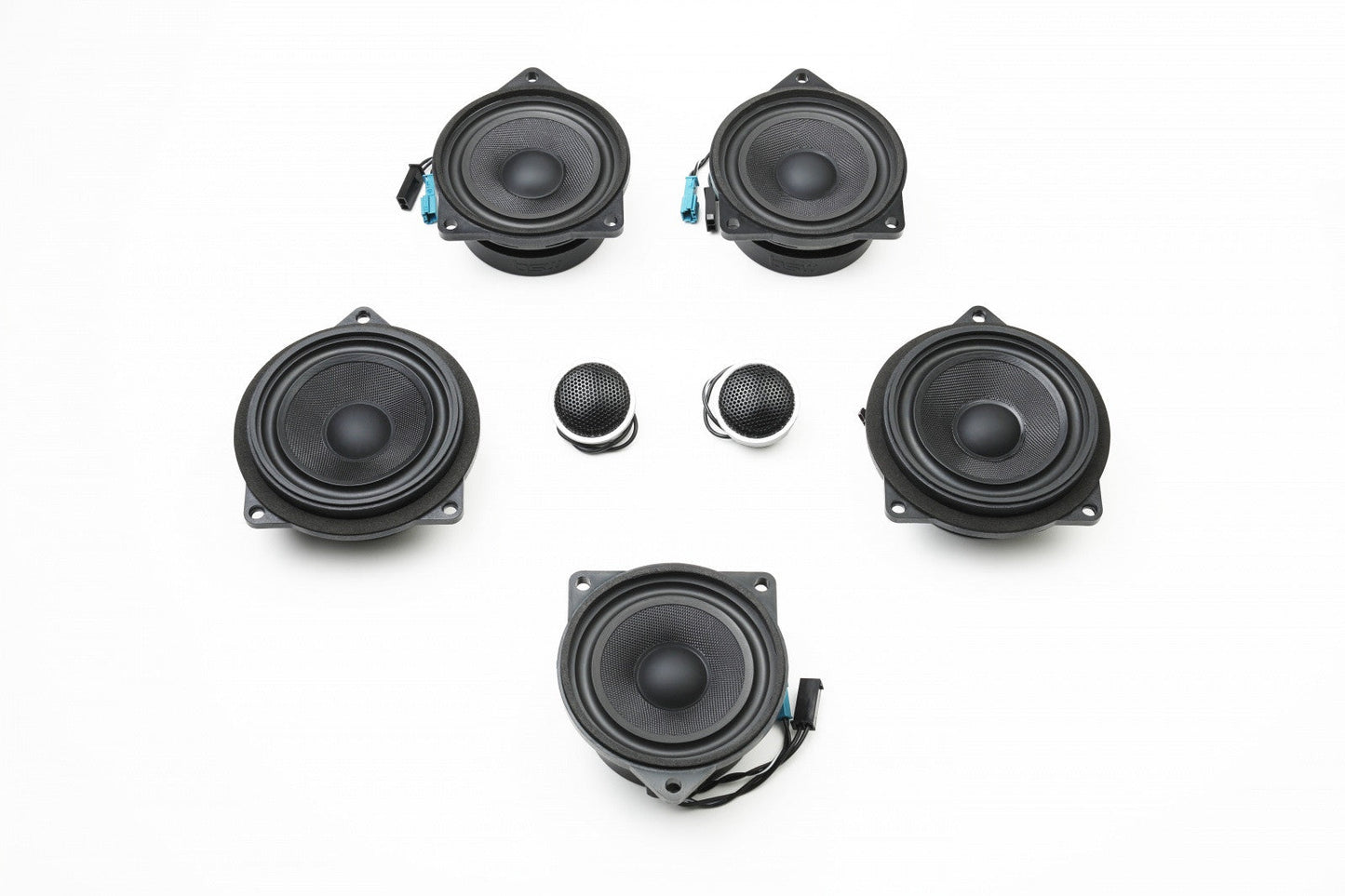 BACKORDERED - SHIPS SECOND HALF OF JULY - RECOMMEND YOU ORDER NOW, LIMITED FUTURE INVENTORY - Stage One BMW Speaker Upgrade for F20/F21 Hatchback with Standard Hi-Fi