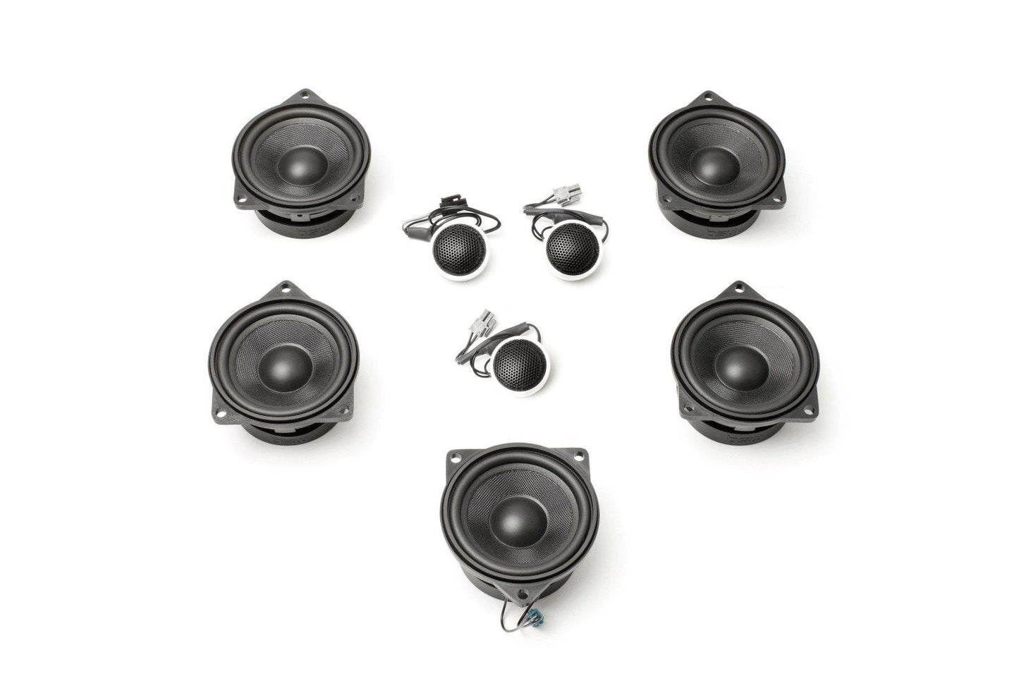 BACKORDERED - SHIPS SECOND HALF OF JULY - RECOMMEND YOU ORDER NOW, LIMITED FUTURE INVENTORY - Stage One BMW Speaker Upgrade for G15/G22/G26/G82 with Standard Hi-Fi (Non-specific install video)
