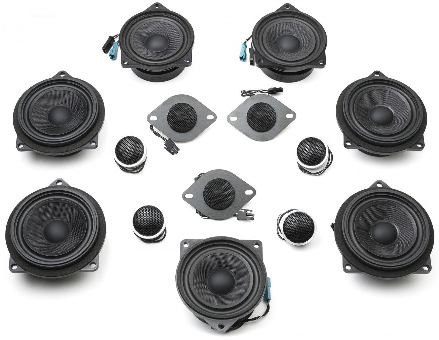 BACKORDERED - SHIPS SECOND HALF OF JULY - RECOMMEND YOU ORDER NOW, LIMITED FUTURE INVENTORY - Stage One BMW Speaker Upgrade for G26/G82 Gran Coupe with Harman Kardon (Non-specific install video)