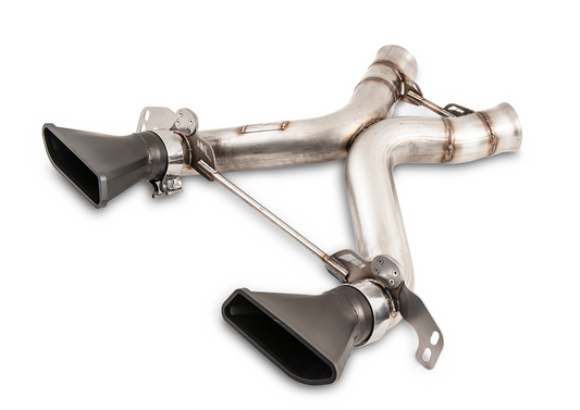 AWE Tuning Performance Exhaust for McLaren MP4-12C - Black Tips 3010-33012