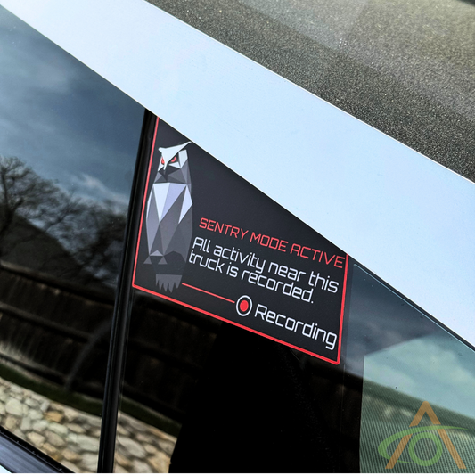 Sentry Decals for Cybertruck (sold in pairs)