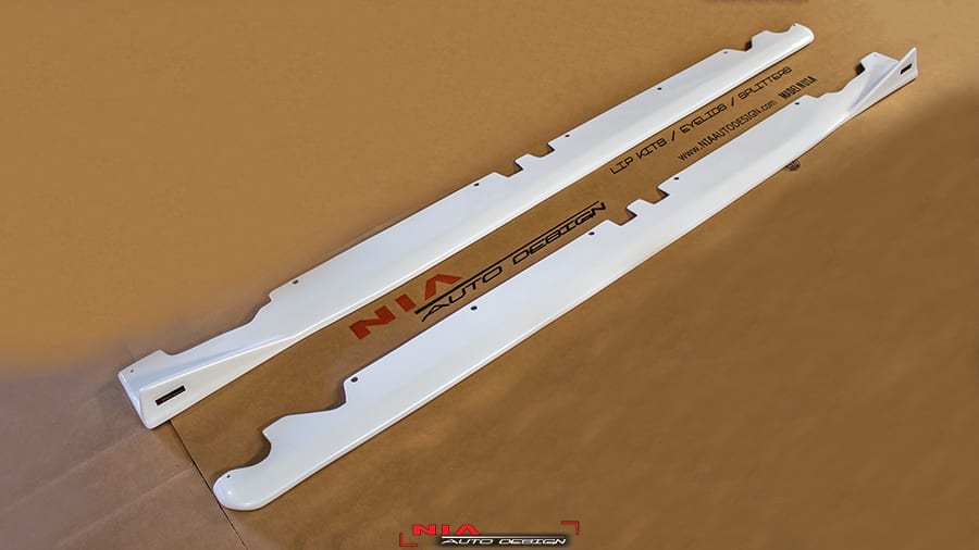 NIA Mercedes AMG GT NIA Side Skirts Splitter Lip 2016+ AMG16-SD-PRM