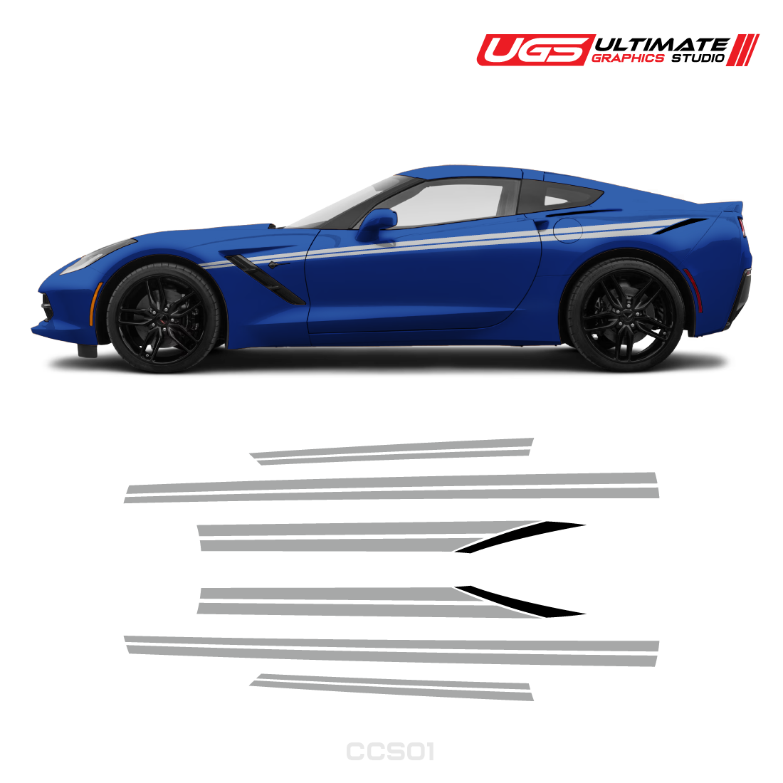 Corvette Side Stripe Accent Color