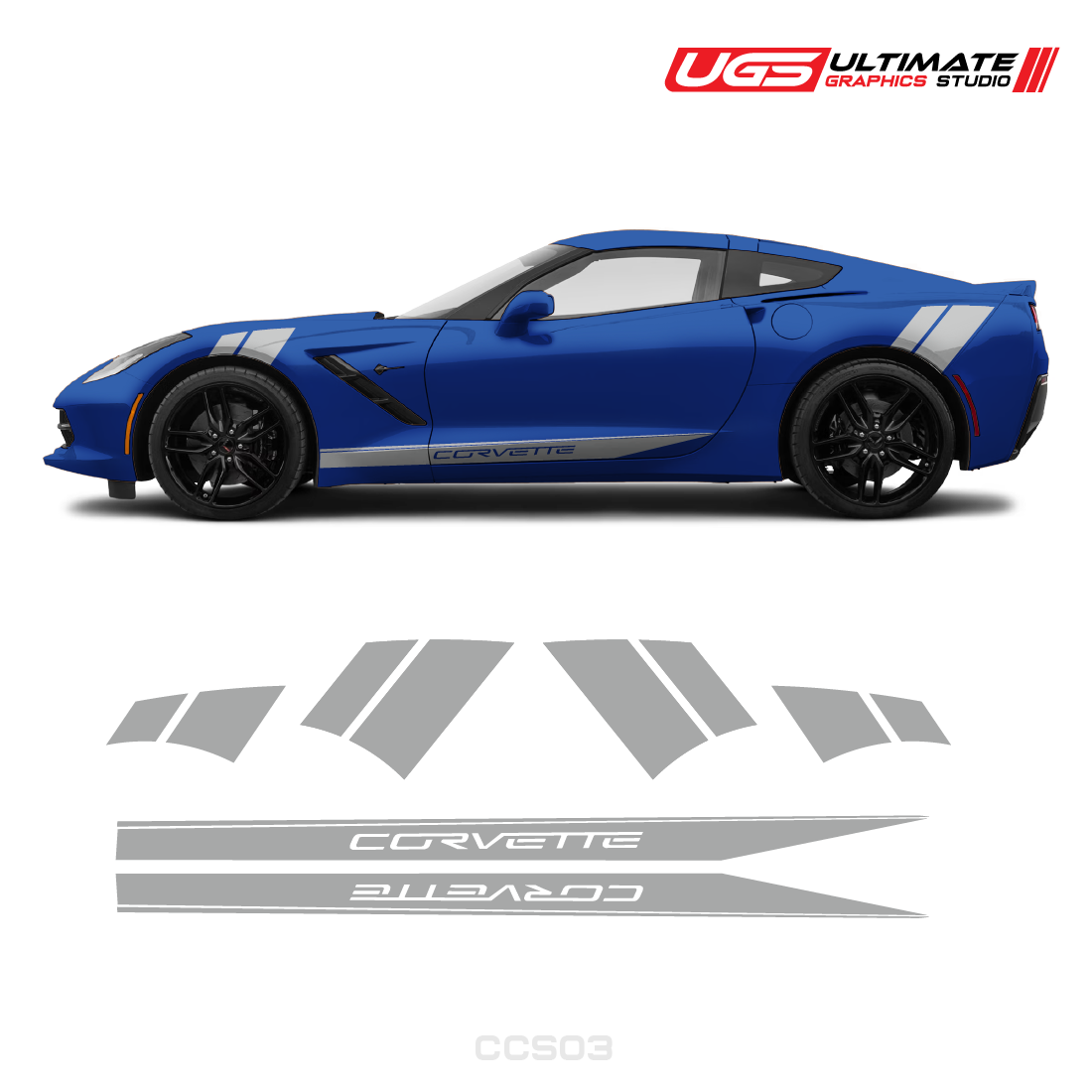 Corvette Side Door Graphics