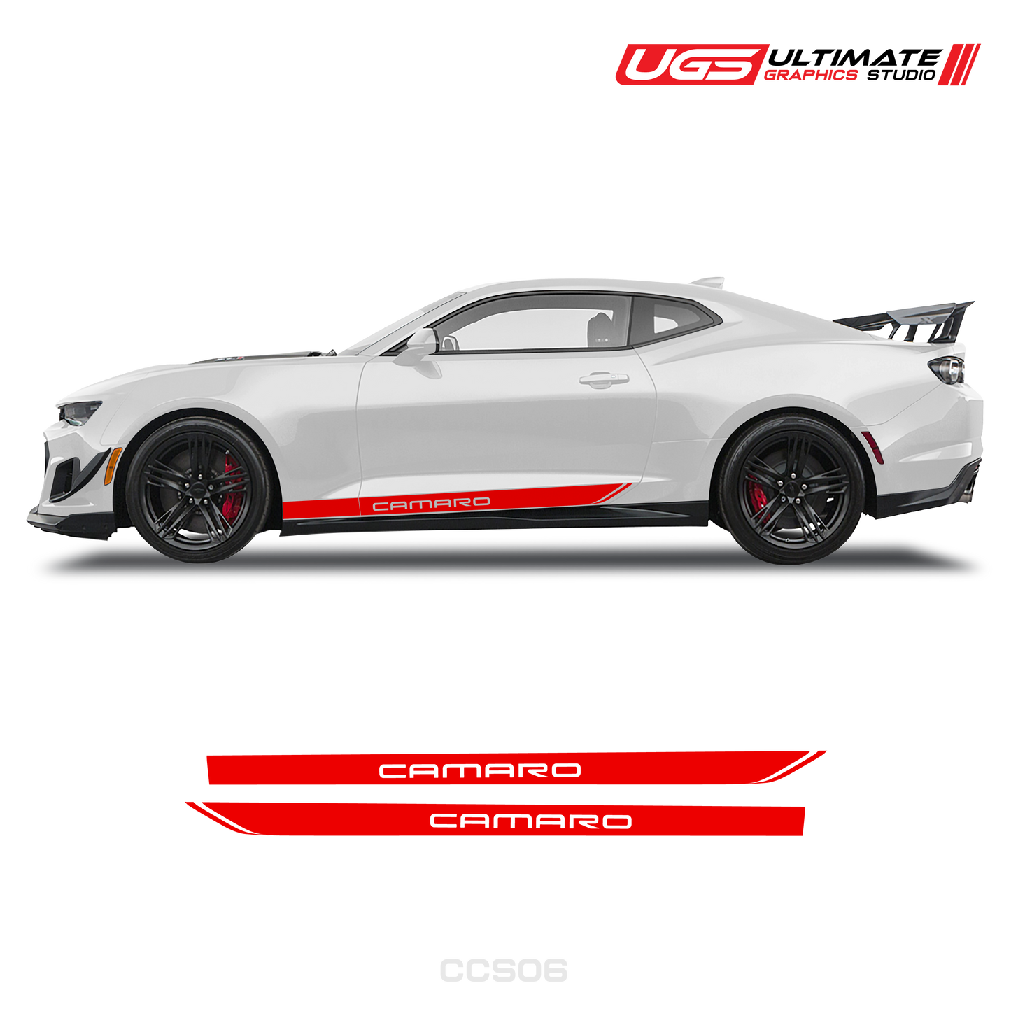 Chevrolet Camaro Door Side Graphics