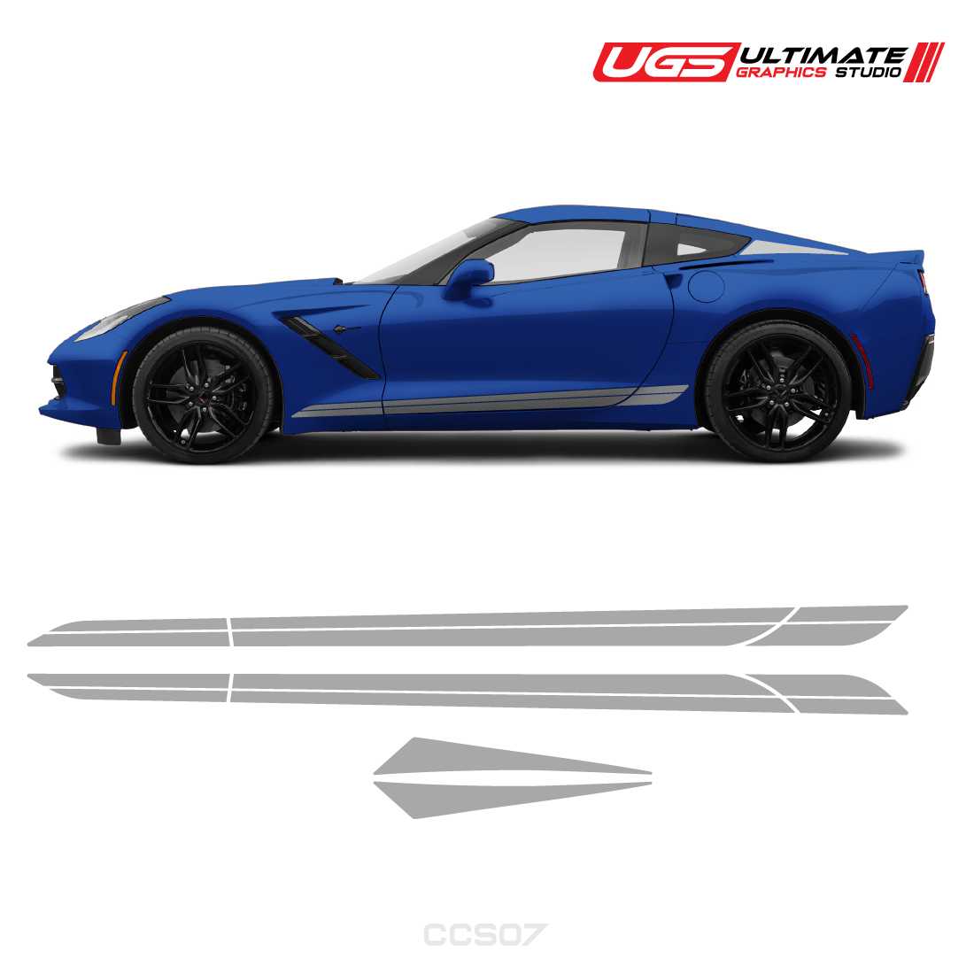 Corvette Door Accent Stripe