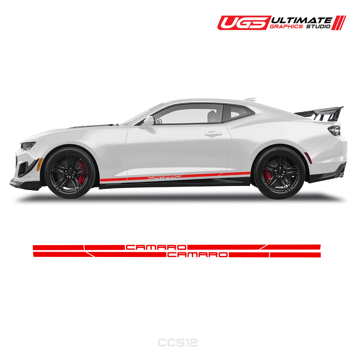 Chevrolet Camaro Double Stripe Graphics 1 Color