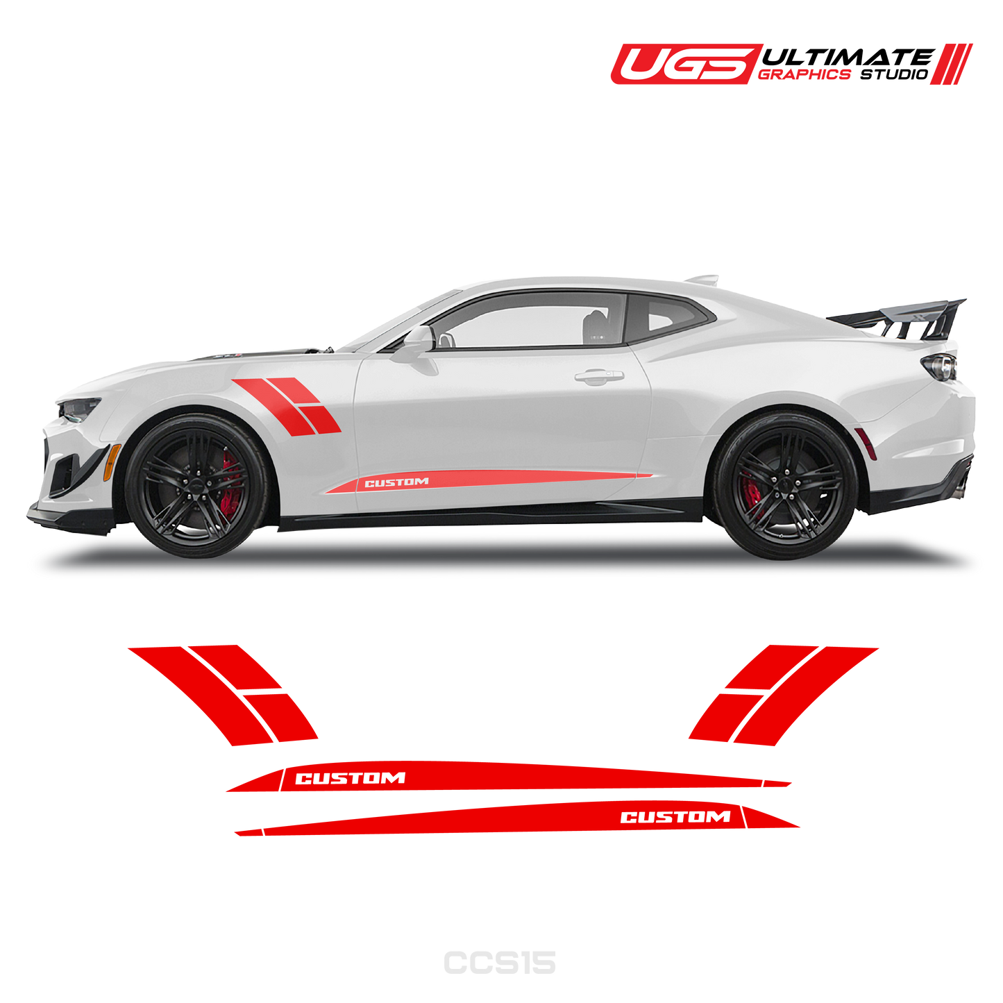 Chevrolet Camaro Side Accent Stripes & Rocker Panel Side Stripes