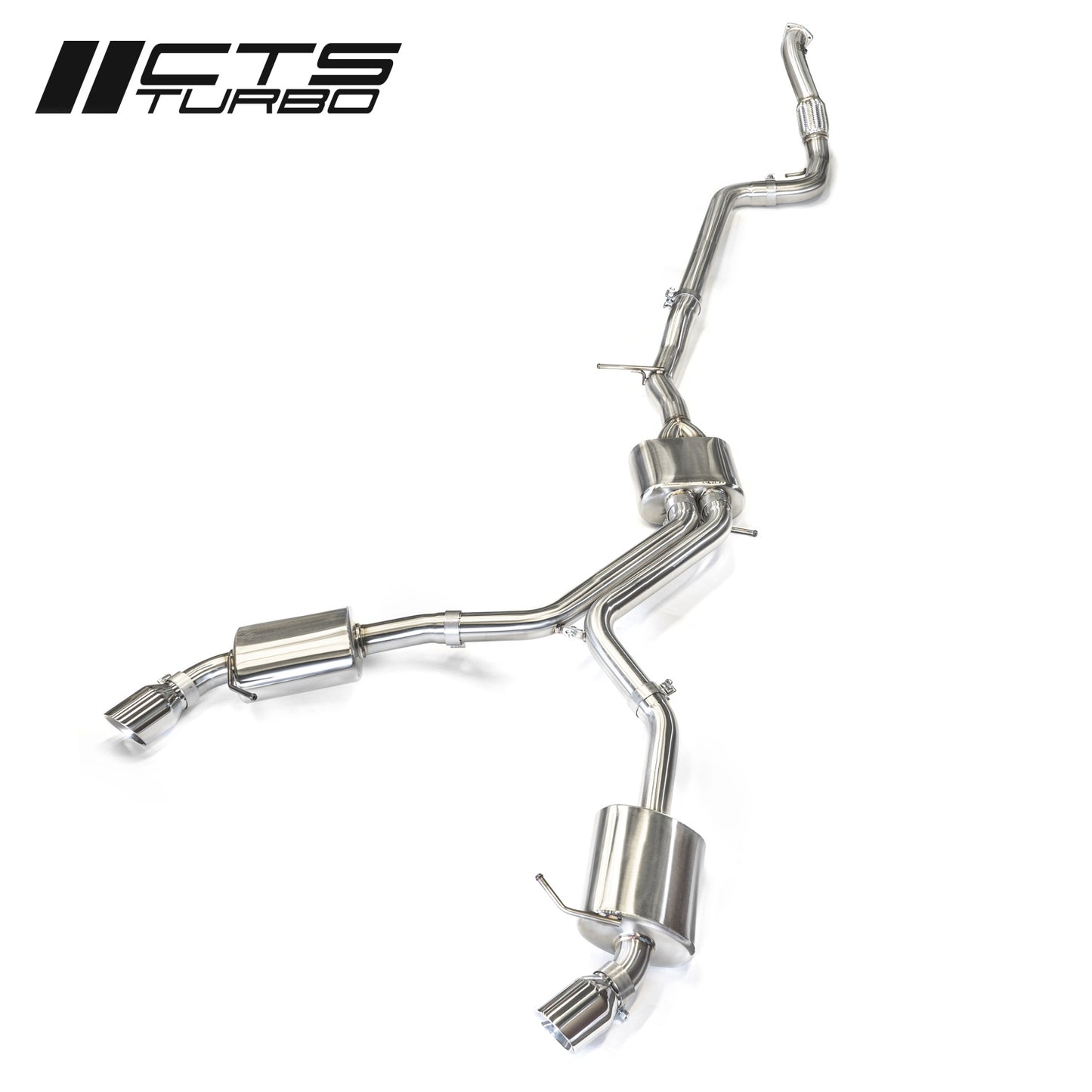 CTS Turbo B9 Audi A4 2.0T Catback Exhaust System (2017-2019) CTS-EXH-CB-0019