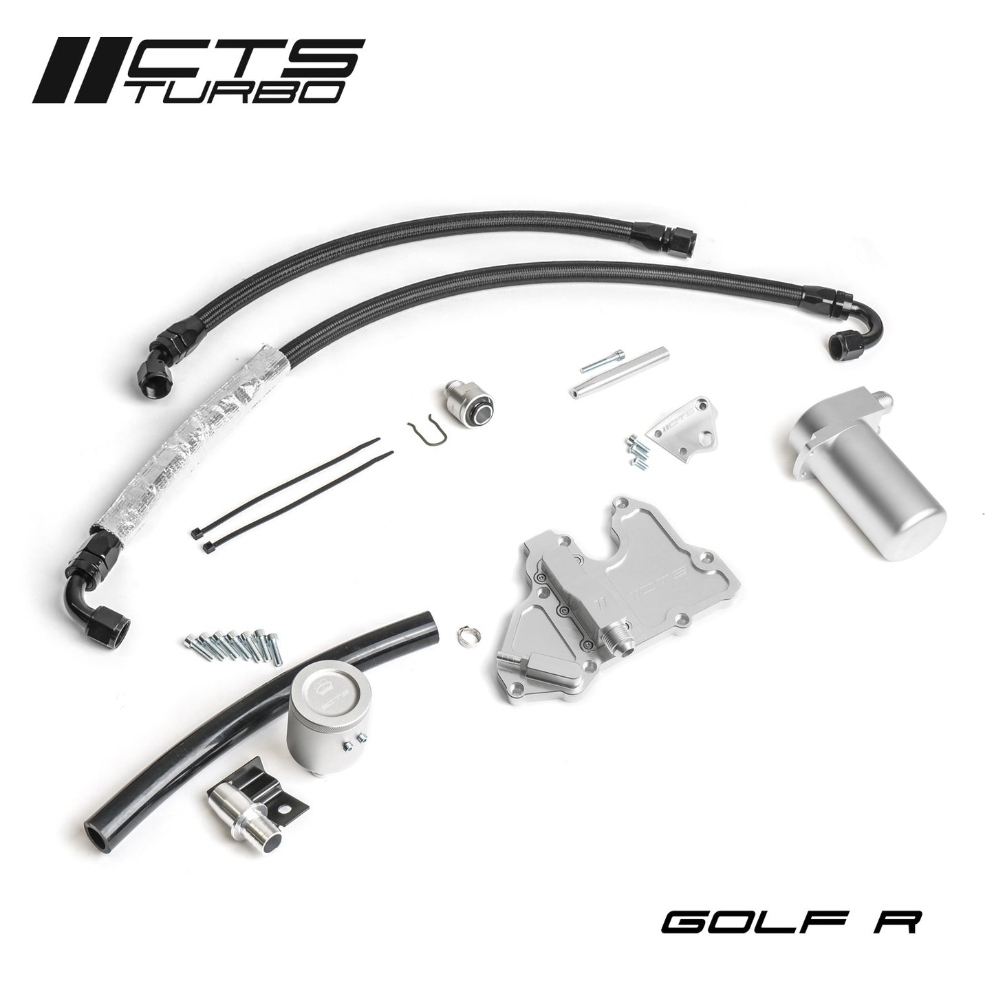 CTS Turbo MK7 Golf R / 8V S3 Catch Can Kit CTS-CC-MK7GRS3
