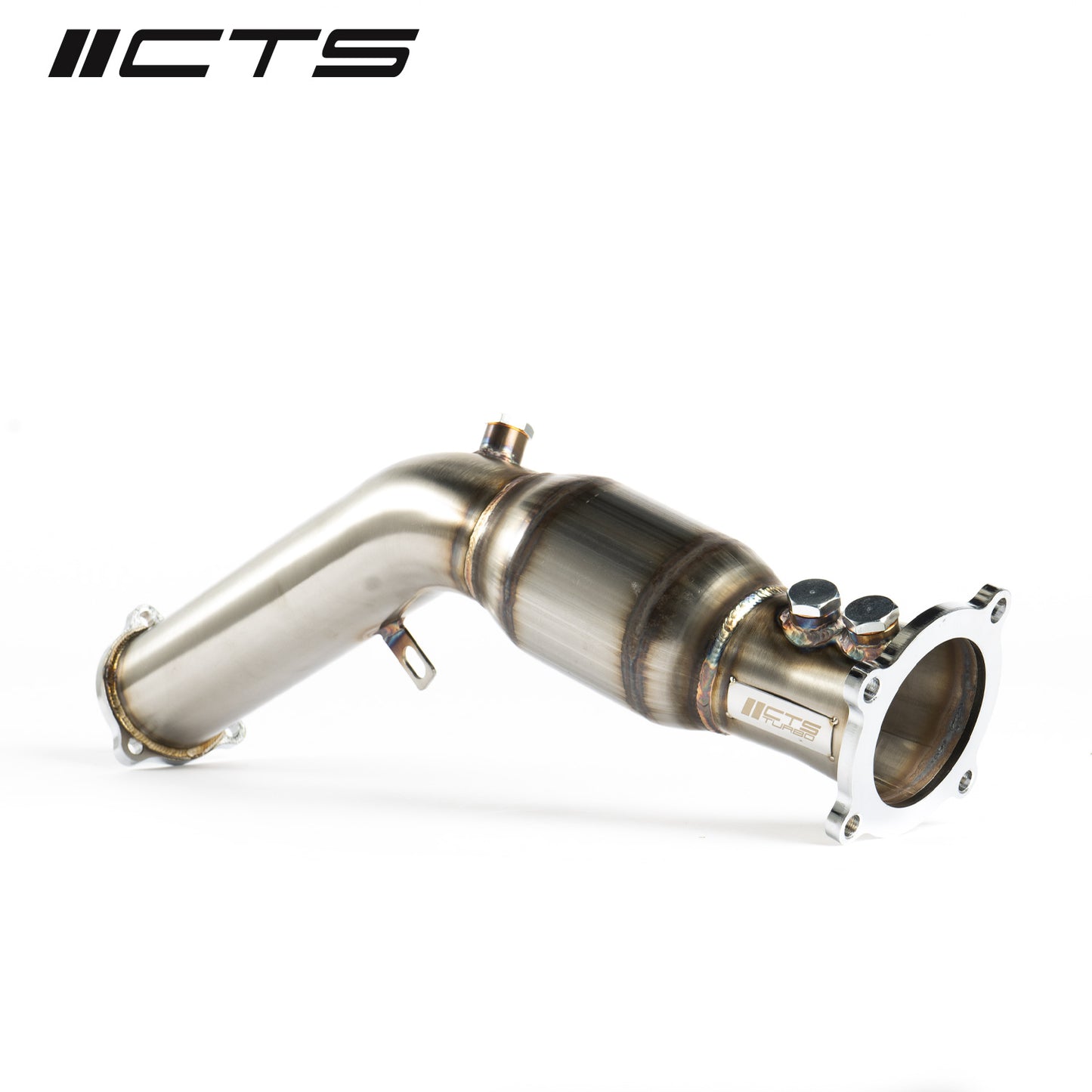 CTS Turbo B8/B8.5 Audi A4/A5/AllRoad/Q5 1.8T/2.0T High Flow Catalytic Converter CTS-EXH-TP-0004-B8-CAT