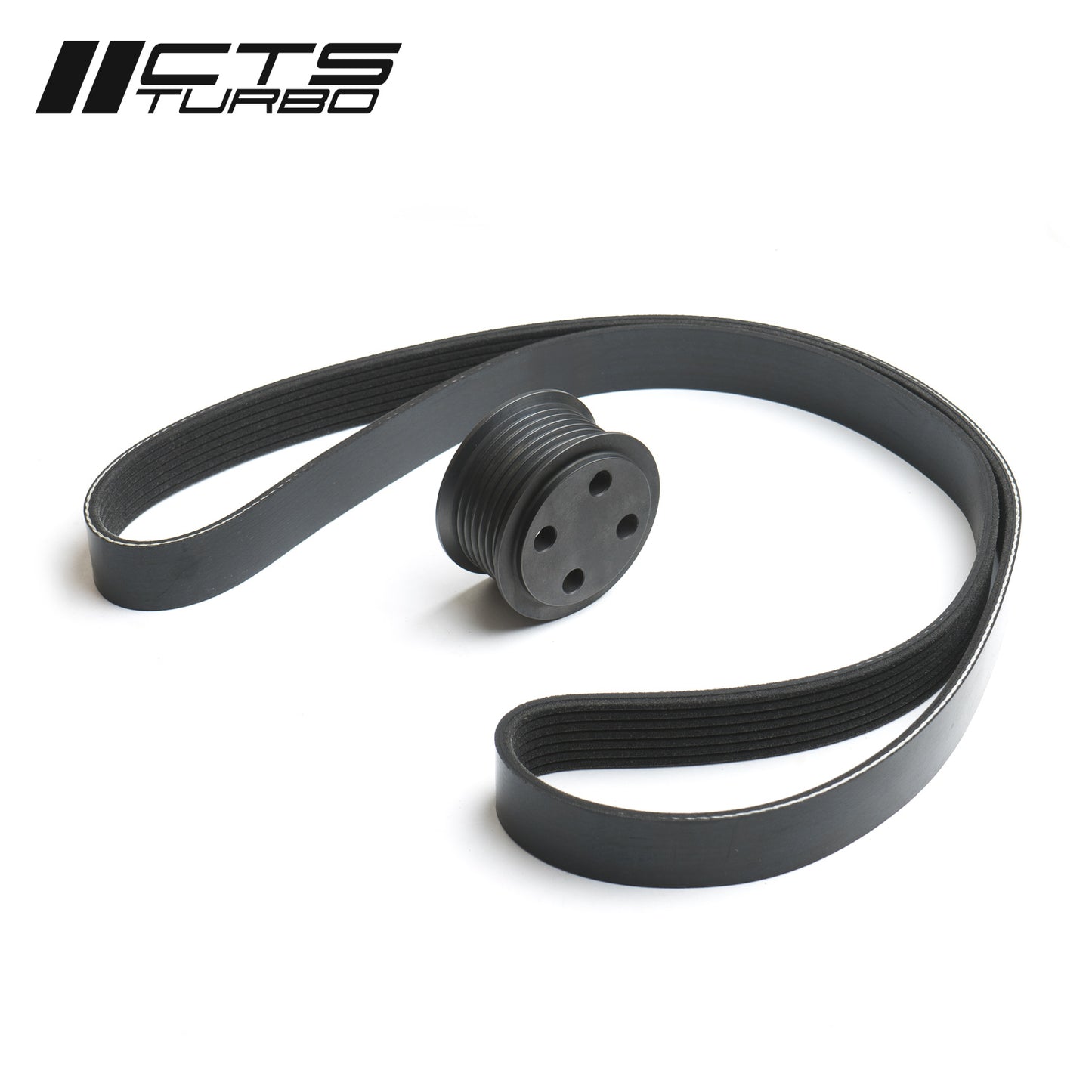 CTS Turbo B8.5 S4, S5, Q5, SQ5; C7.5 A6, A7, A8, Q7 with 3.0T (Gen2) Engine Supercharger Pulley - BOLT ON STYLE (CREC engine code) CTS-HW-0333
