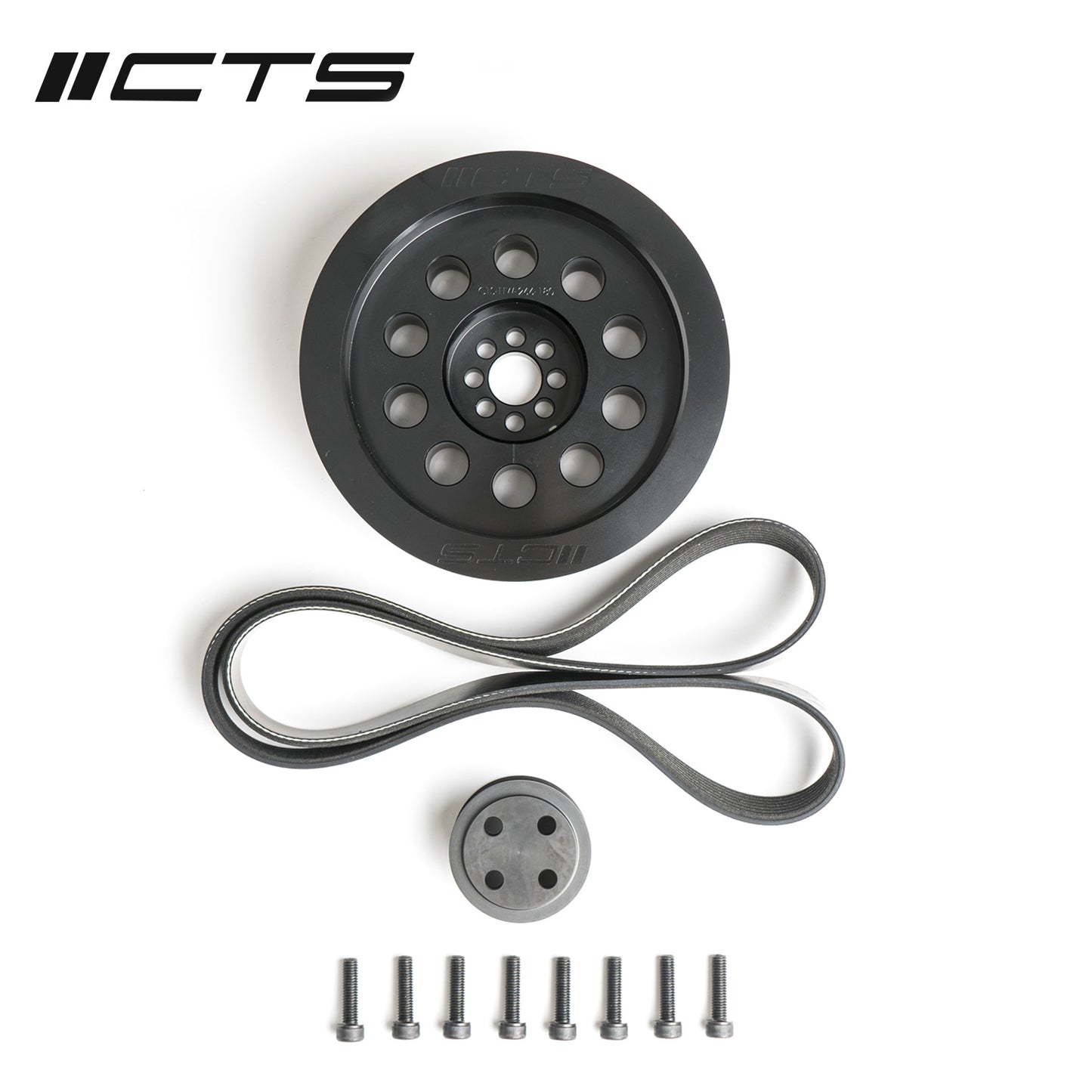CTS Turbo 3.0T V6 Dual Pulley Upgrade Kit (bolt-on, 180mm) CTS-HW-435