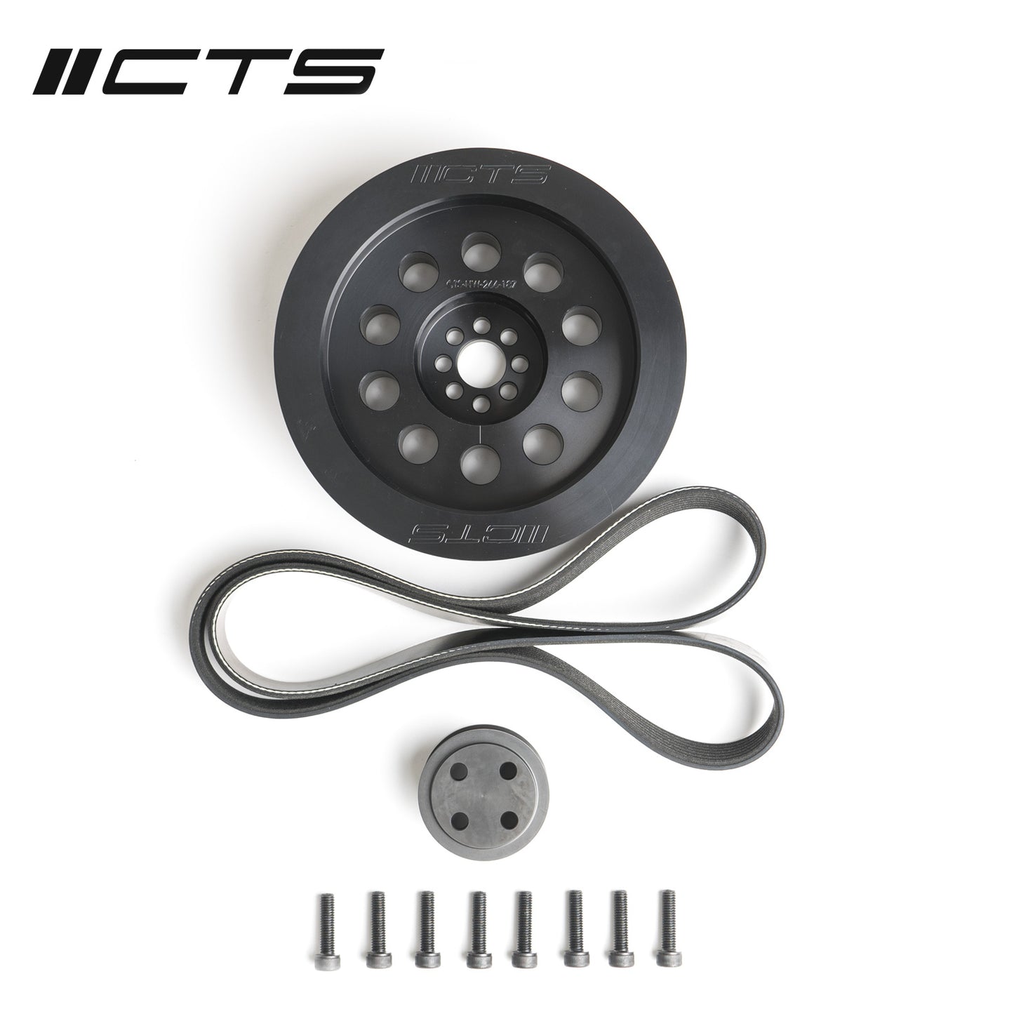 CTS Turbo 3.0T V6 Dual Pulley Upgrade Kit (bolt-on, 187mm) CTS-HW-436
