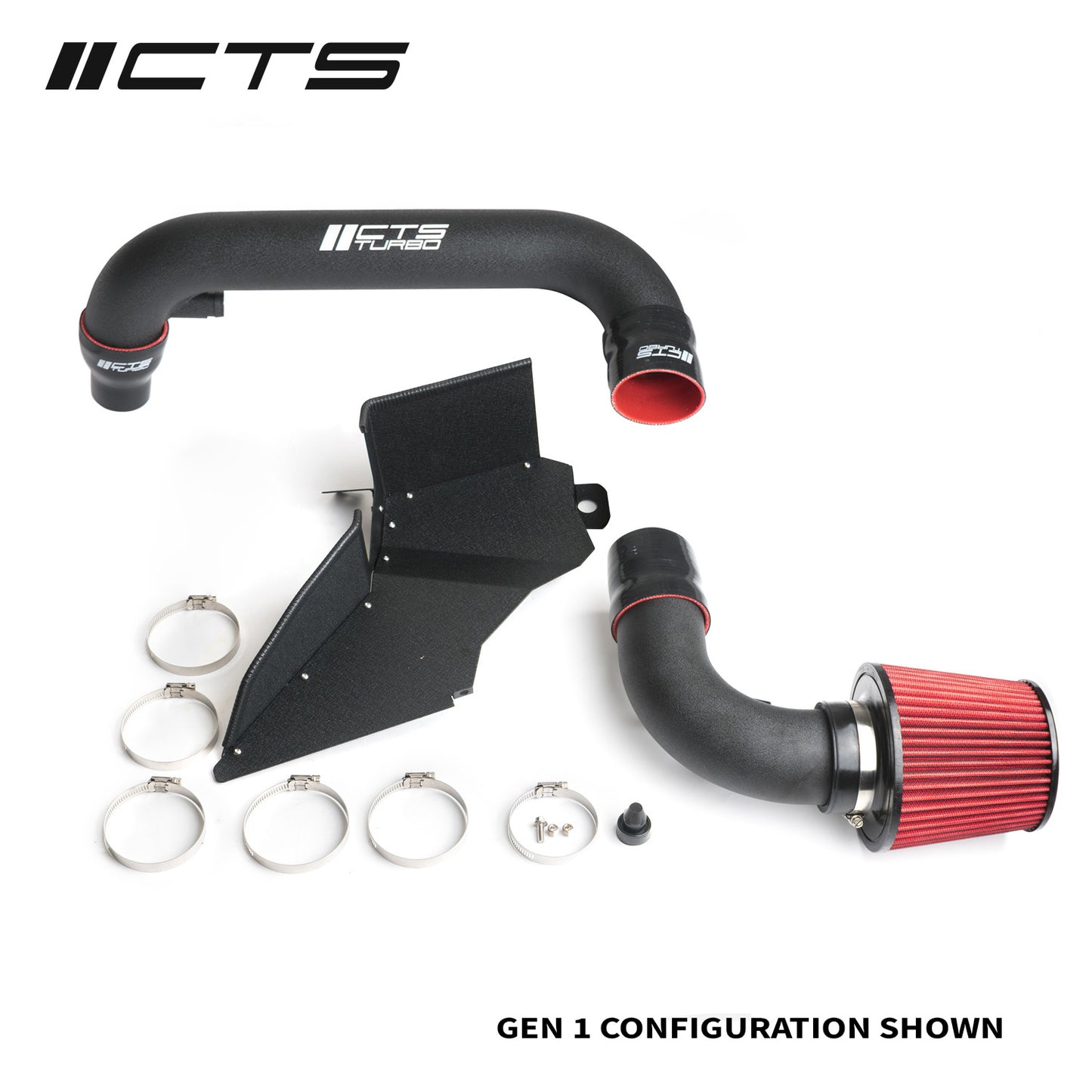 CTS Turbo 3" Air Intake System for 1.8TSI/2.0TSI (EA888.1 and EA888.3 non-MQB) CTS-IT-220R