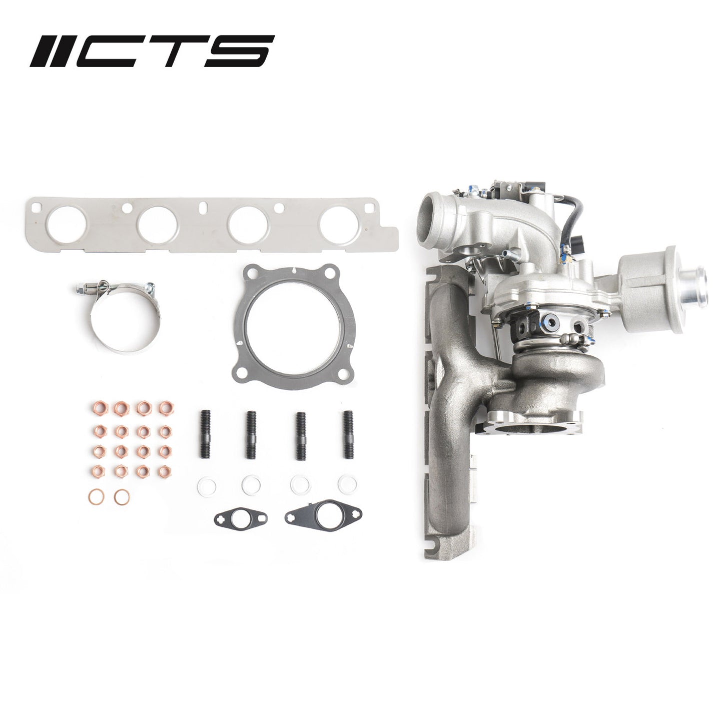 CTS Turbo K04-X Hybrid Turbocharger Upgrade for B7/B8 Audi A4, A5, AllRoad 2.0T, Q5 2.0T CTS-TR-1070X
