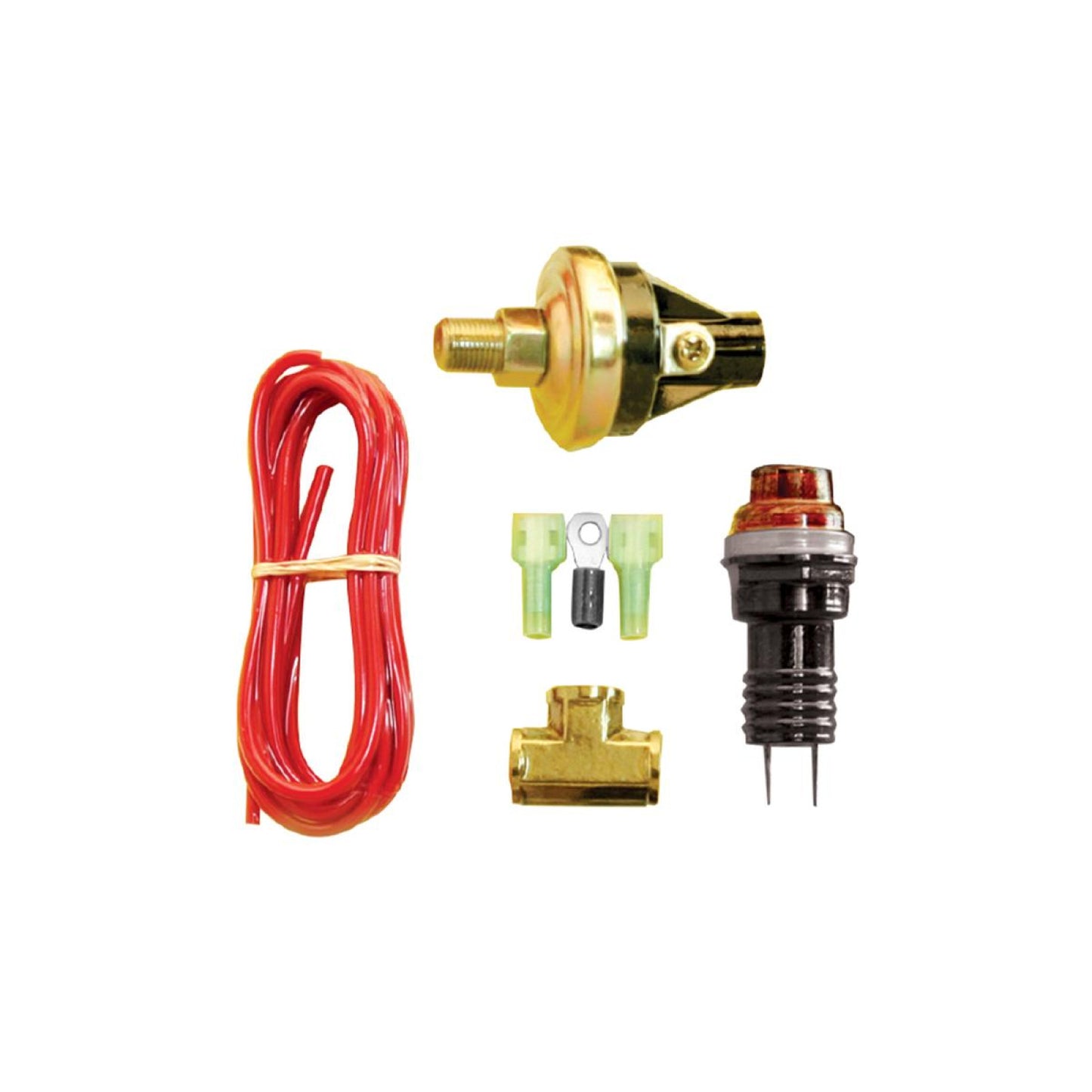 Longacre Gagelites Warning Light Kit - 15-50 psi Oil Pressure 1/8" NPT 52-40100