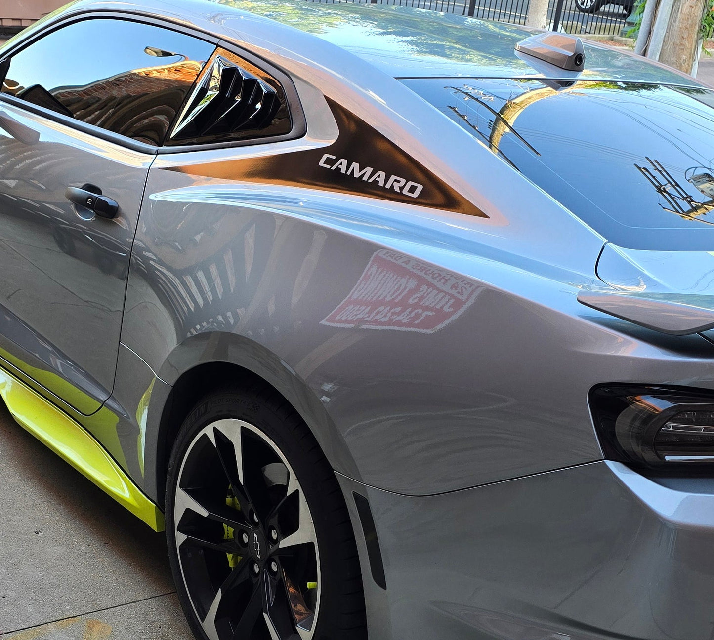 Side Sail Panel Decals for 2010-2021 Chevrolet Camaro