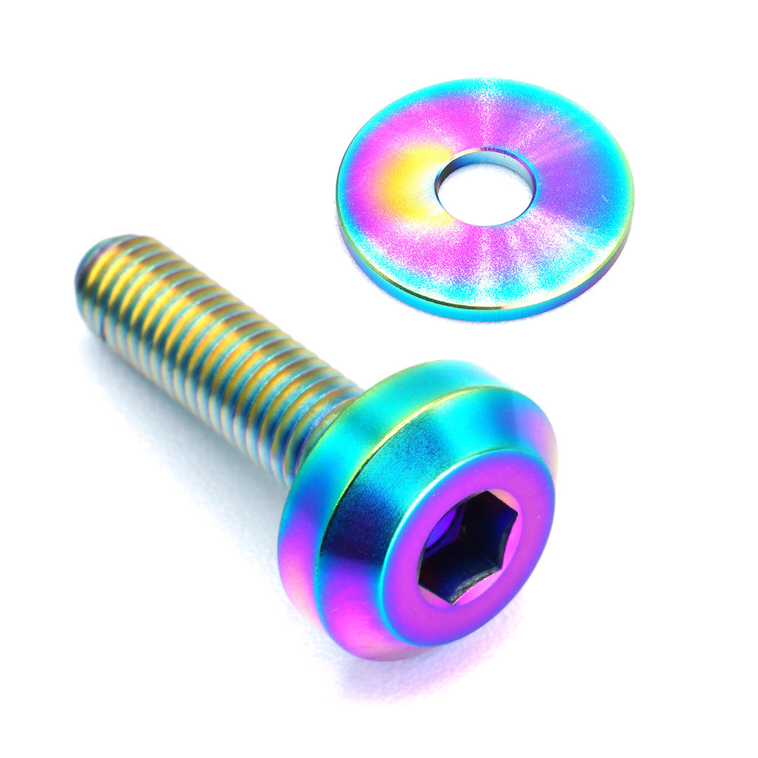 Titanium Hardware Power Steering Reservoir Kit - Nissan 300ZX (1990-1999)