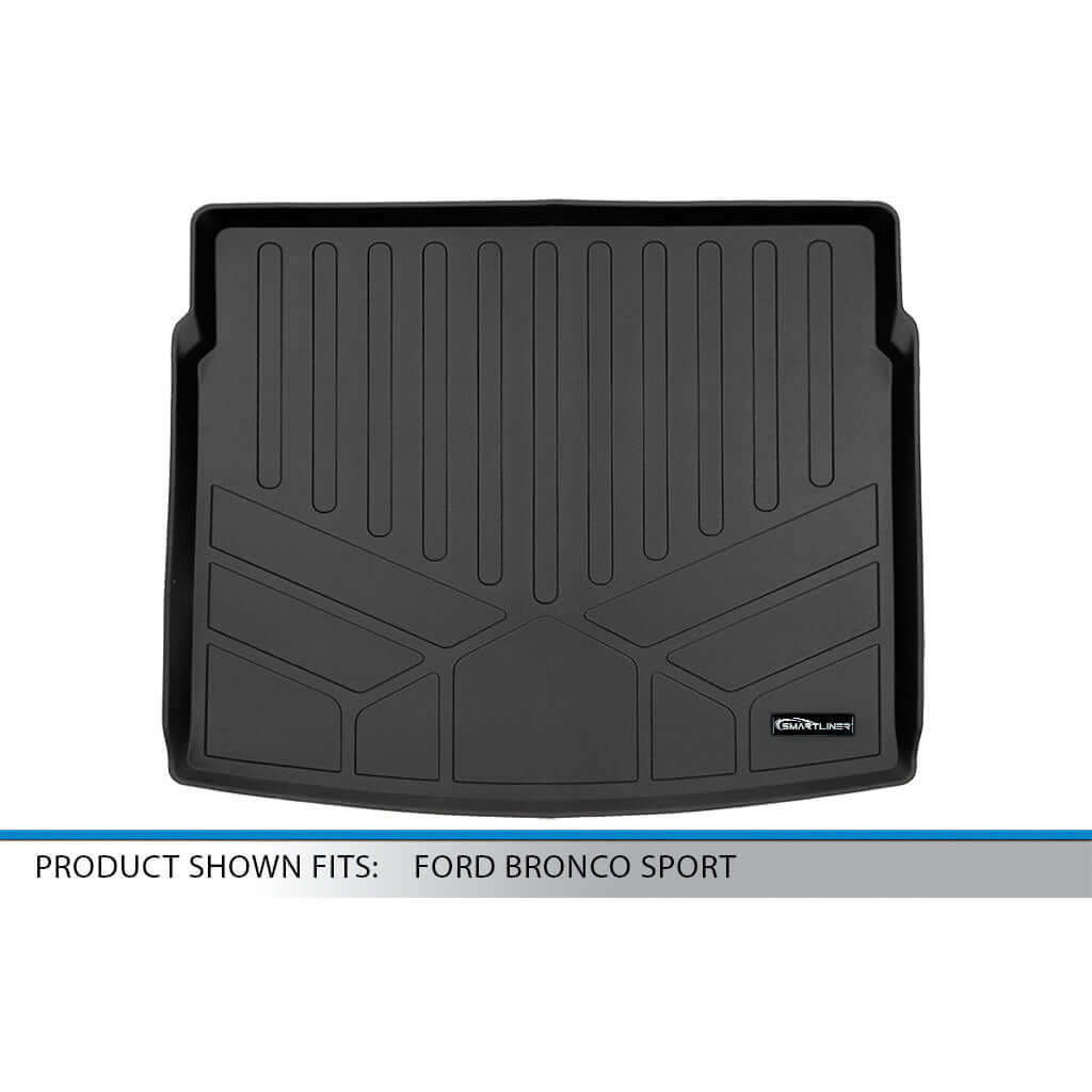 SMARTLINER Floor Liners for 2021-2026 Ford Bronco Sport W/O Rear Bump