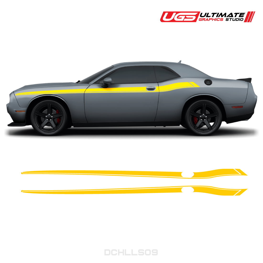 Dodge Challenger Side Graphics