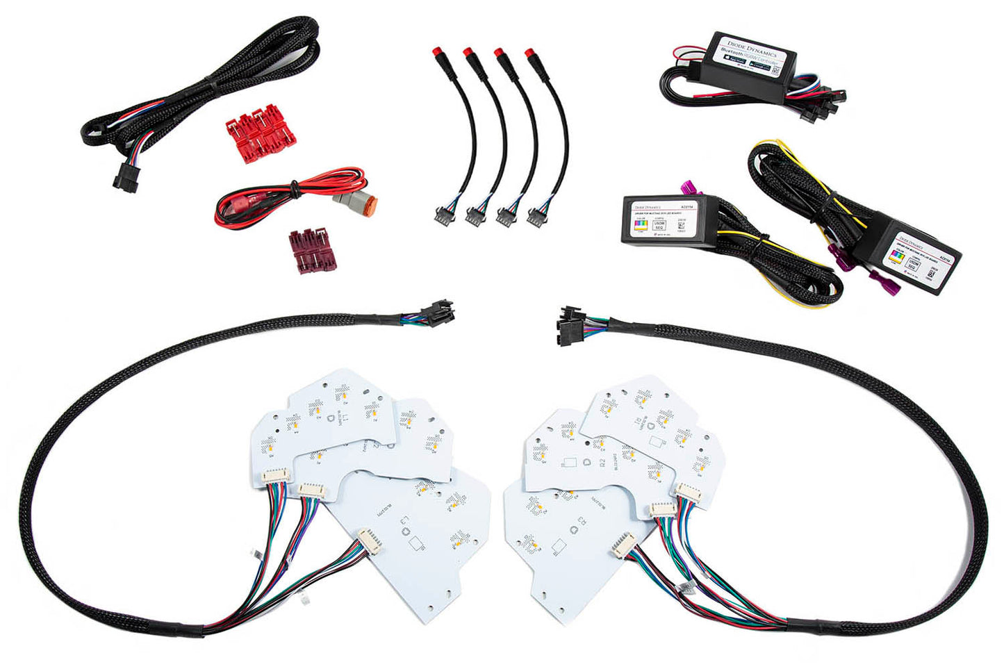 Diode Dynamics - DD2245 - 2018-2021 Ford Mustang RGBW DRL LED Boards USDM/EU