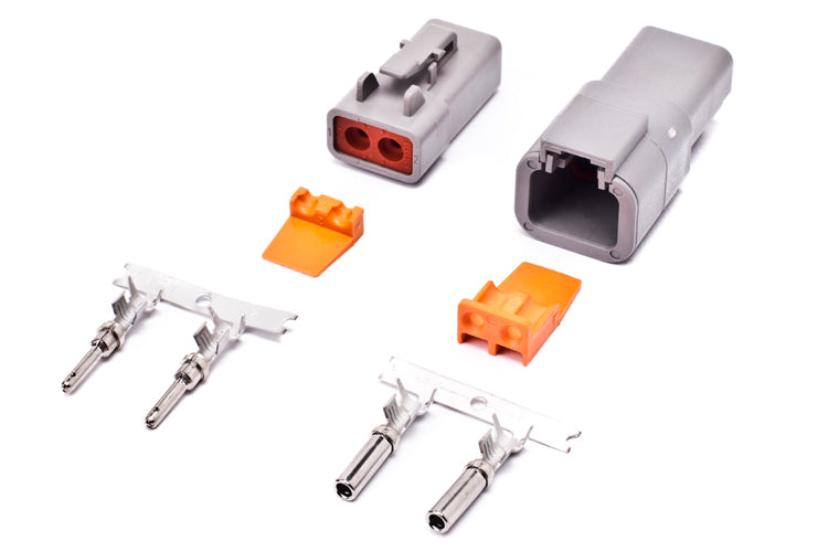 Diode Dynamics - DD4039 - Deutsch Connector Kit 2-Pin (12-14 Gauge)