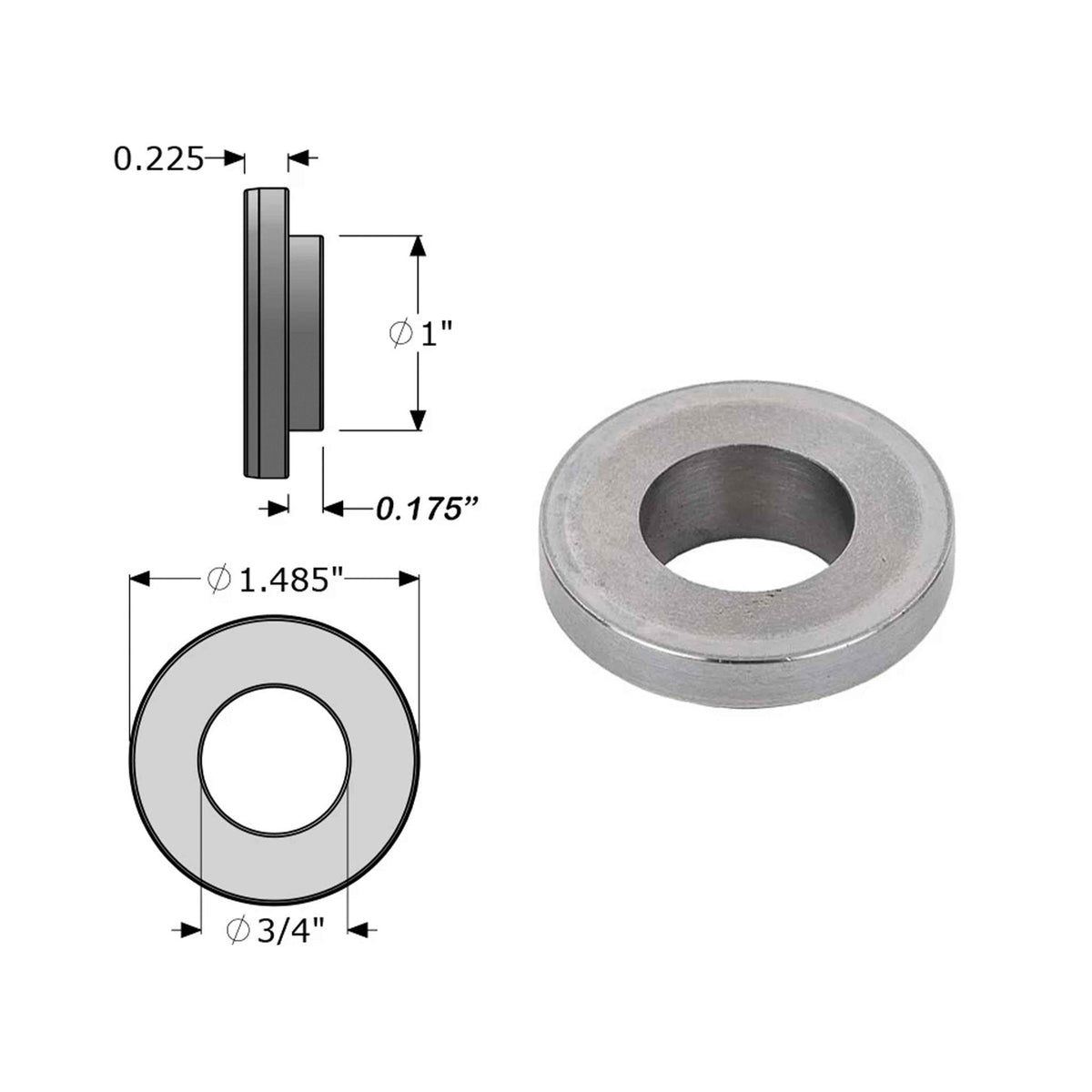 Machined Weld Washers