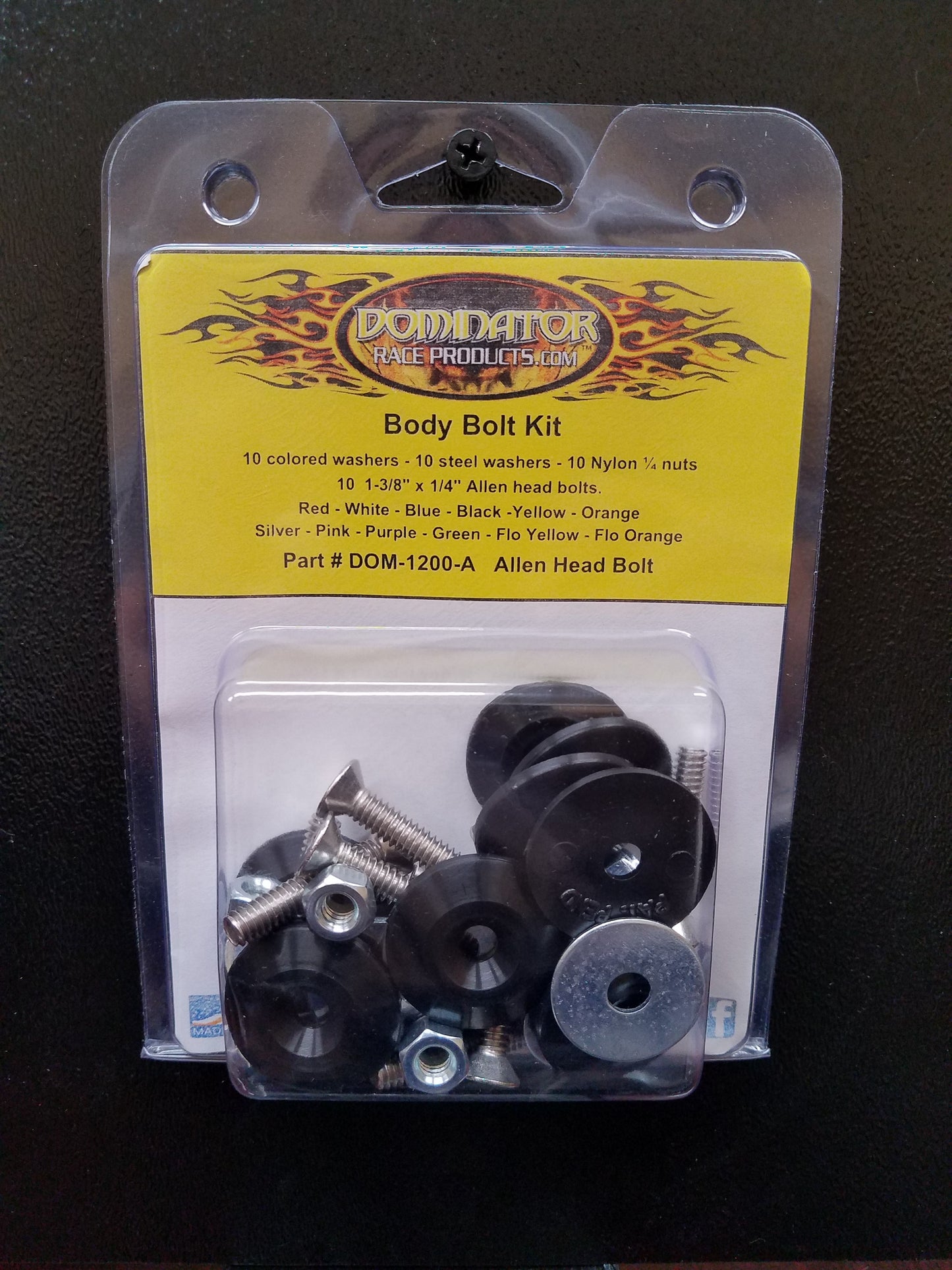 1200-A-BK DOMINATOR RACE PRODUCTS