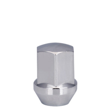 14x1.5 Bulge Acorn Lug Nut 7/8" Hex 1.53" Chrome Fits Chevy Dodge GM - Vista Wheel Accessories DPC1014LS