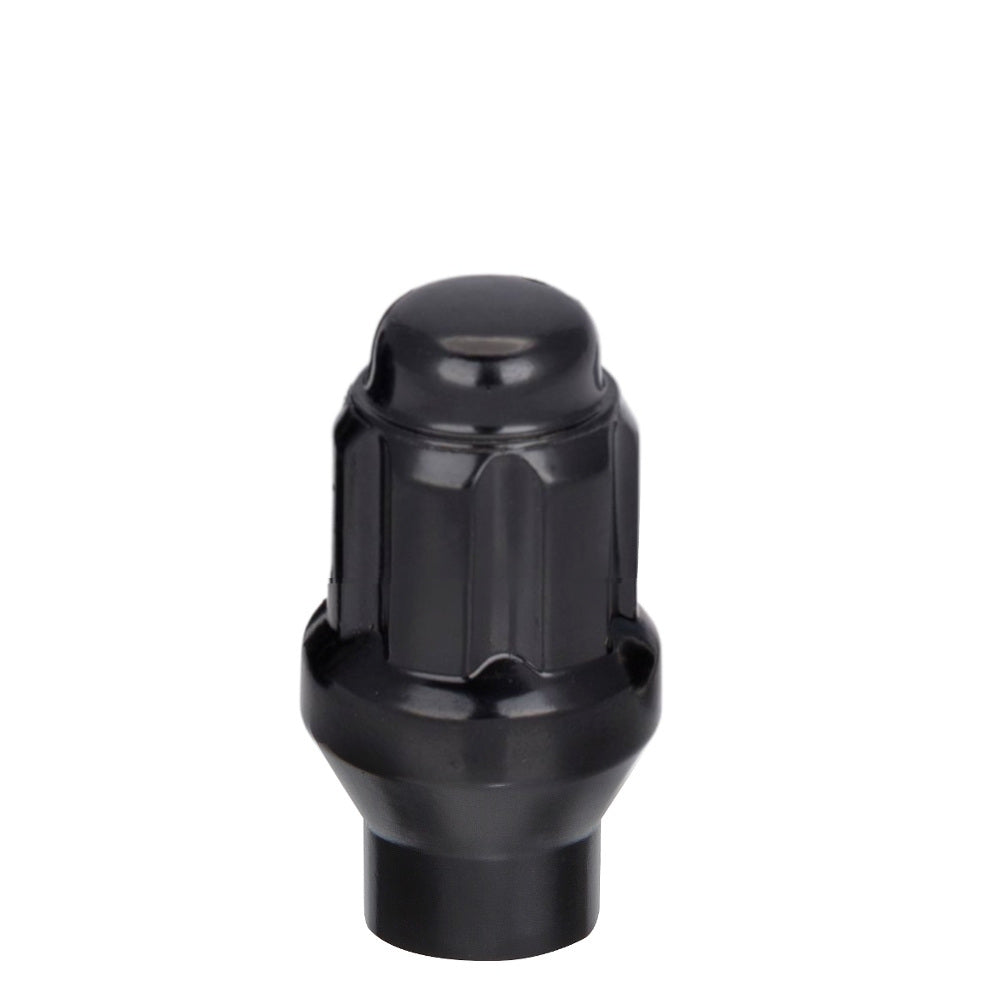 14x1.5 Closed ET Spline Lug Nut 1.55" 0.31" Shank Black - Vista Wheel Accessories DPC1014SEB