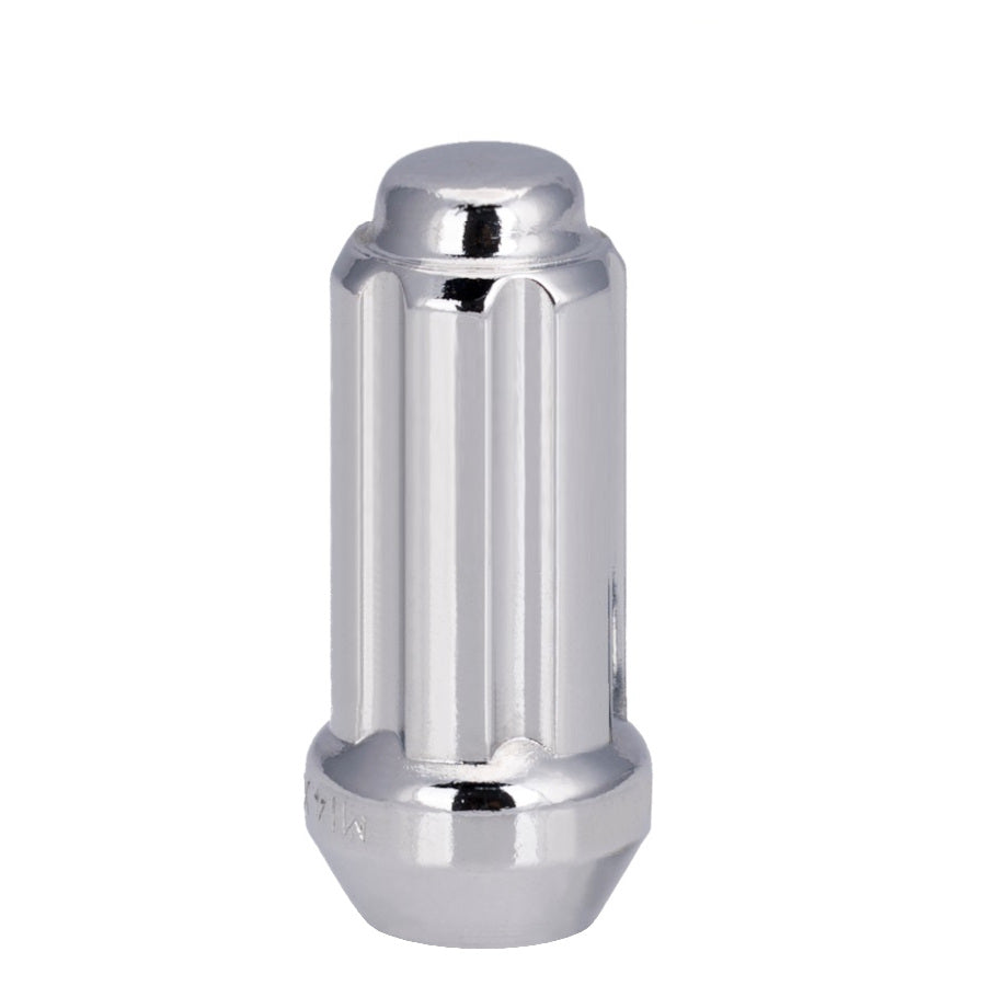 9/16" Bulge Acorn Truck Spline Lug Nut 1.9" Chrome - Vista Wheel Accessories DPC1916ST