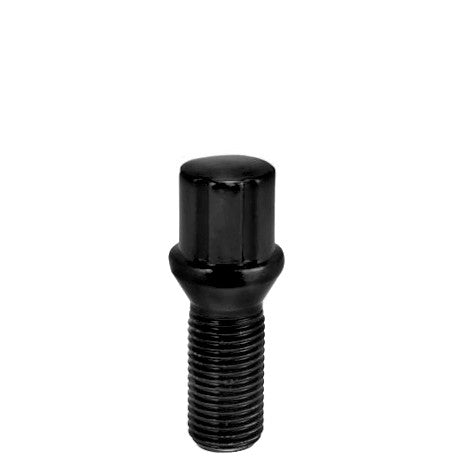 12x1.5 Conical Spline Lug Bolt 27mm Black - Vista Wheel Accessories DPC2715CBB