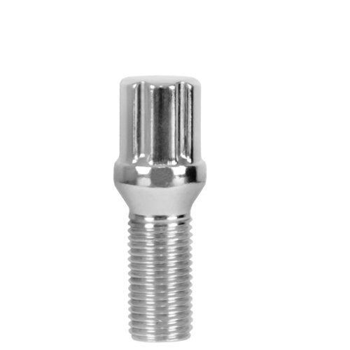 12x1.75 Conical Spline Lug Bolt 27mm Chrome - Vista Wheel Accessories DPC2775CB