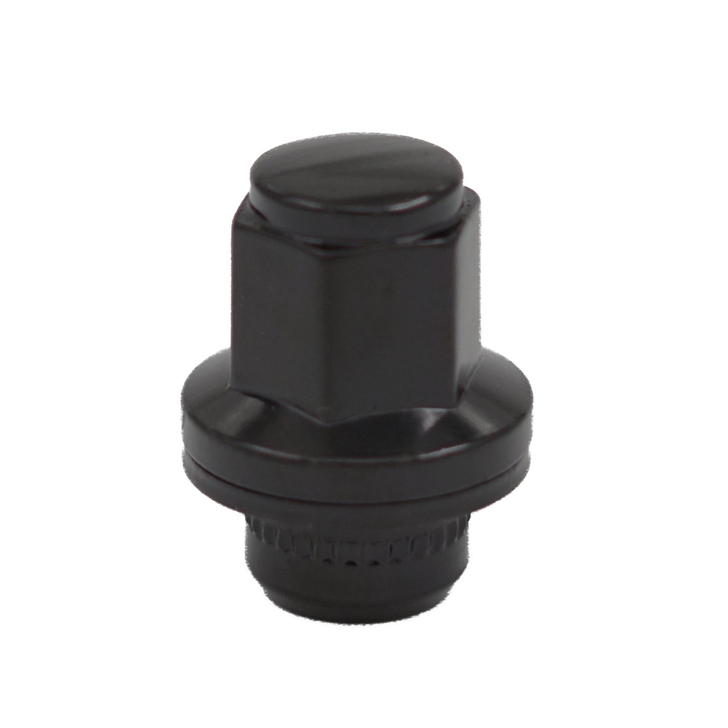 14x1.5 OE Style Lug Nut 21mm Hex 1.64" Black Fits Titan Infiniti - Vista Wheel Accessories DPC60224B